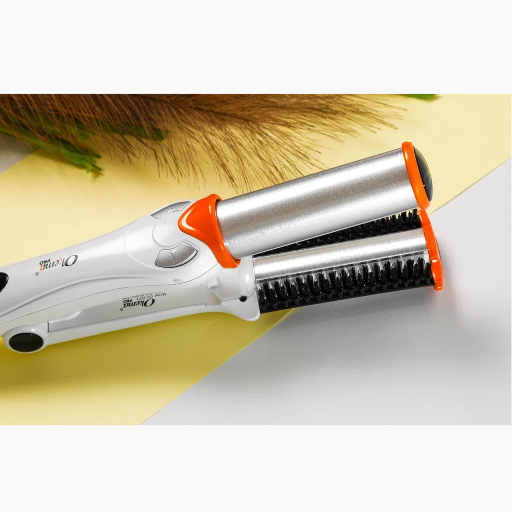 Okema Hair Straightener and Curler - OK-2073-beautyandpersonalcare-appliances-hairstylingtools-curlingandstyler-image-7