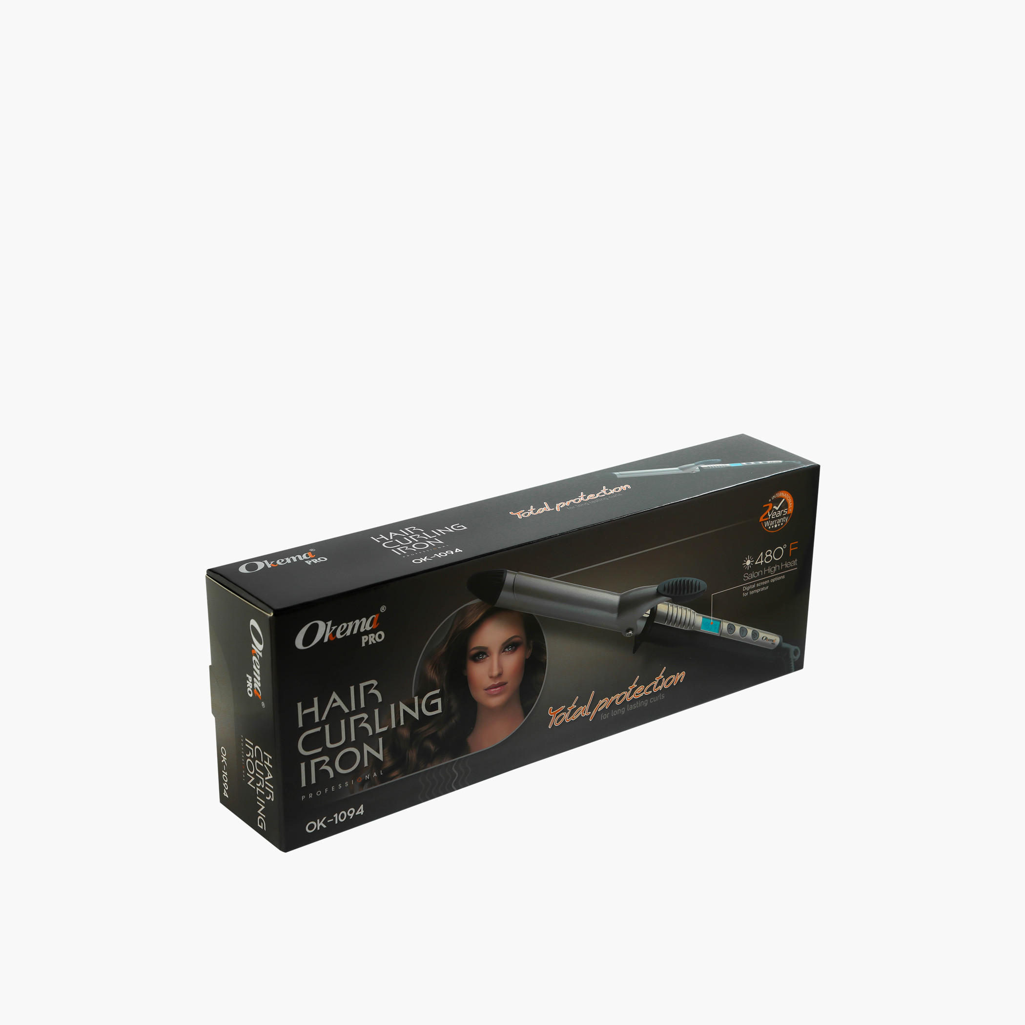 Okema Hair Curling Iron - OK-1094-beautyandpersonalcare-appliances-hairstylingtools-curlingandstyler-image-1