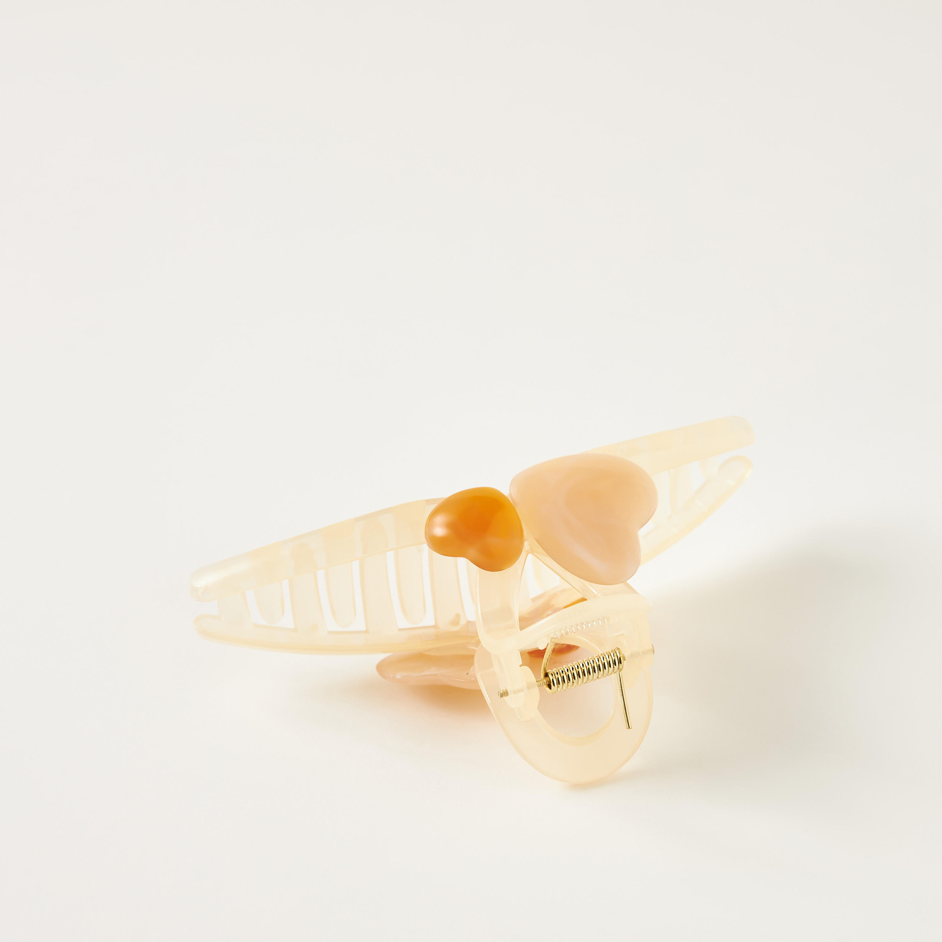 Heart Embellished Hair Clamp-women-hairaccessories-clamps-image-2