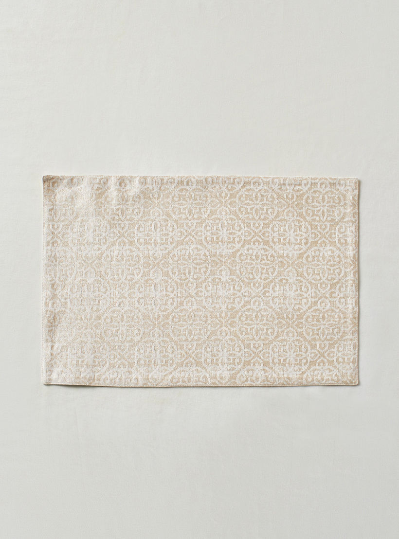 طقم لبادات صحون جاكار قطعتين من دمشق - 30x45 سم-household-dining-tablelinen-placemats-image-3
