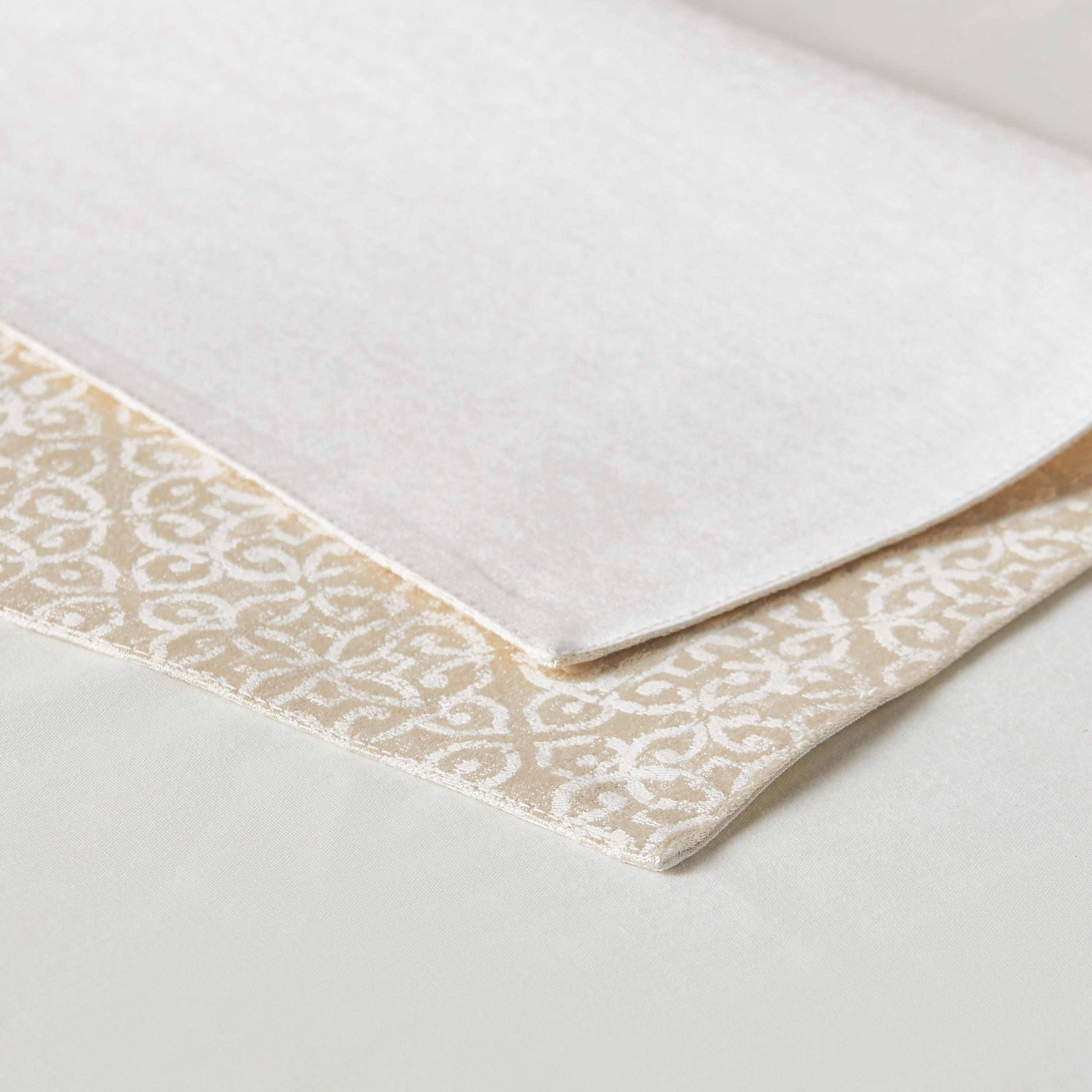 طقم لبادات صحون جاكار قطعتين من دمشق - 30x45 سم-household-dining-tablelinen-placemats-image-4