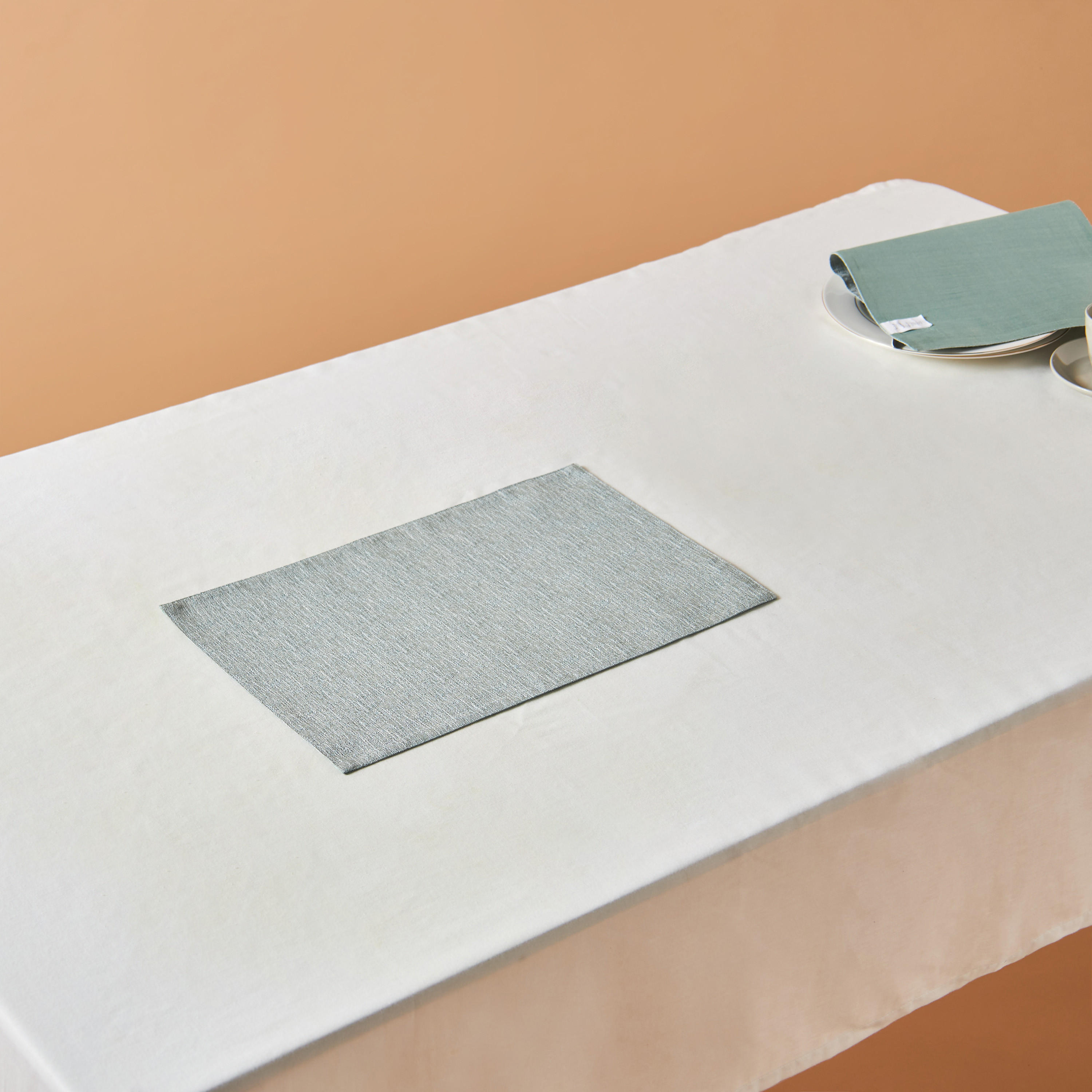 Zahra 2-Piece Textured Placemat Set - 45x30 cms-household-dining-tablelinen-placemats-image-3