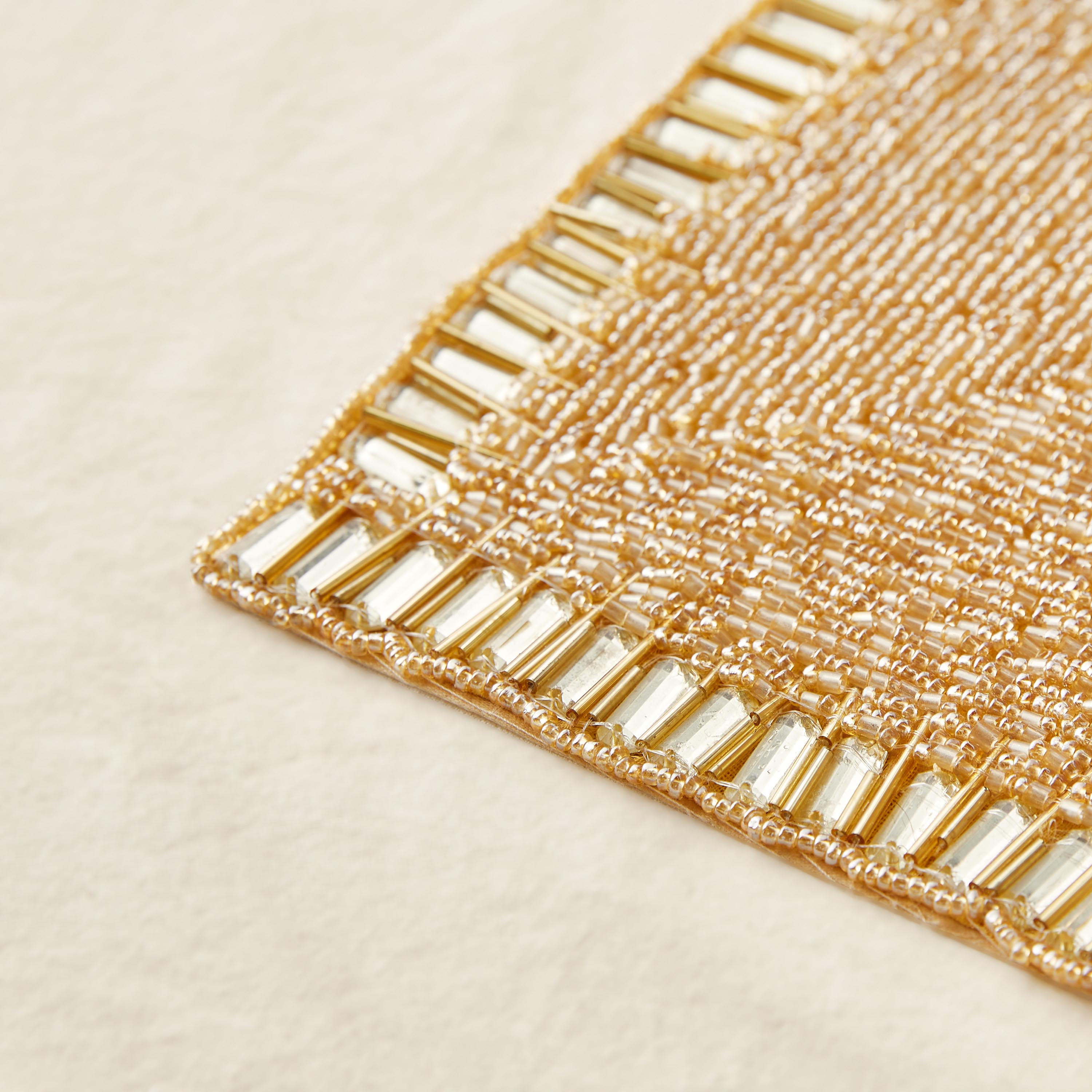 Beaded Table Runner - 30x90 cms-household-dining-tablelinen-runnersandtablecovers-image-4