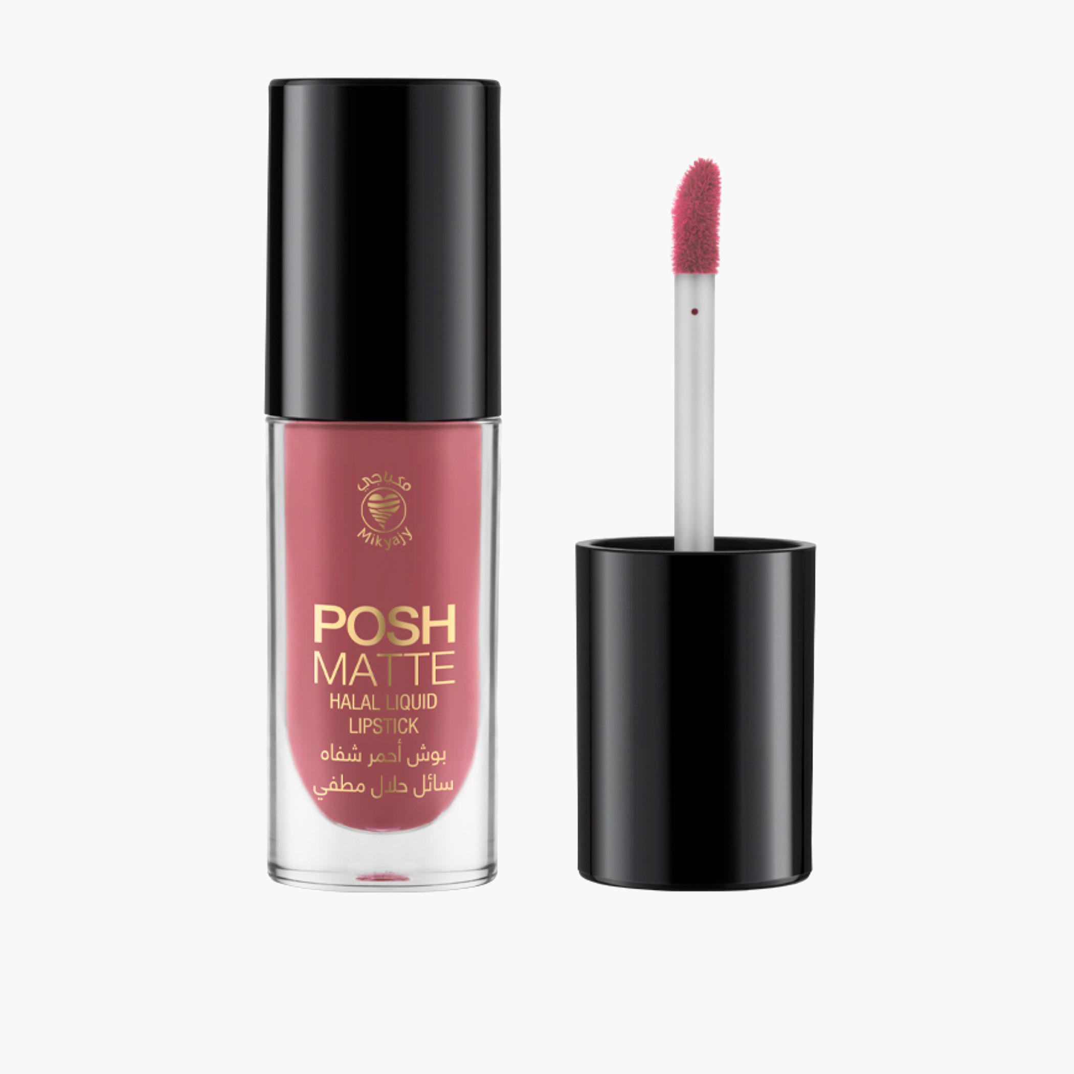 Mikyajy English Rose Halal Liquid Lipstick - 6 ml-beautyandpersonalcare-makeup-lips-liquidlipsticks-image-1