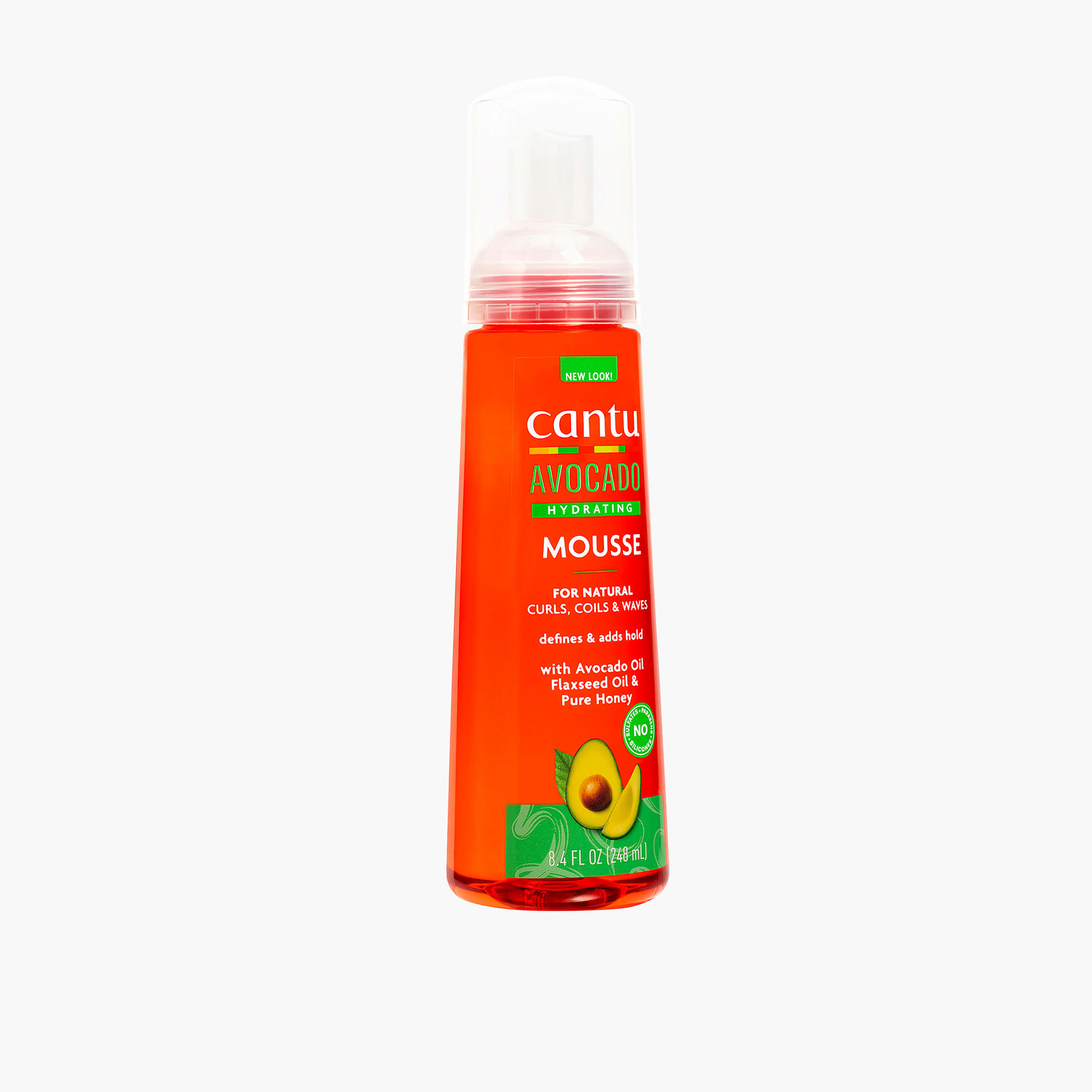 Cantu Avocado Hydrating Styling Mousse - 248 ml-beautyandpersonalcare-hair-haircare-hairmasksandcreams-image-2