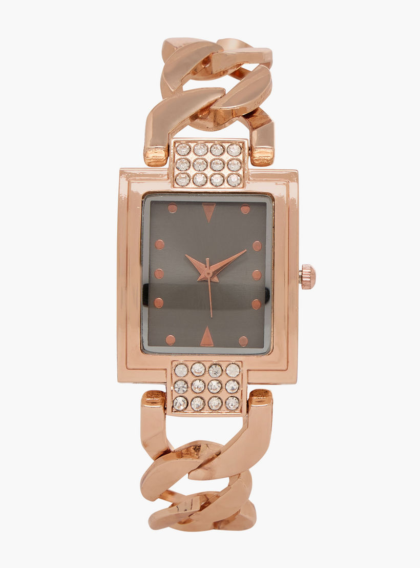 Mistotes Women Rose Gold Analog Wrist Watch JJ24-Q3-women-watchesandjewellery-watches-image-1