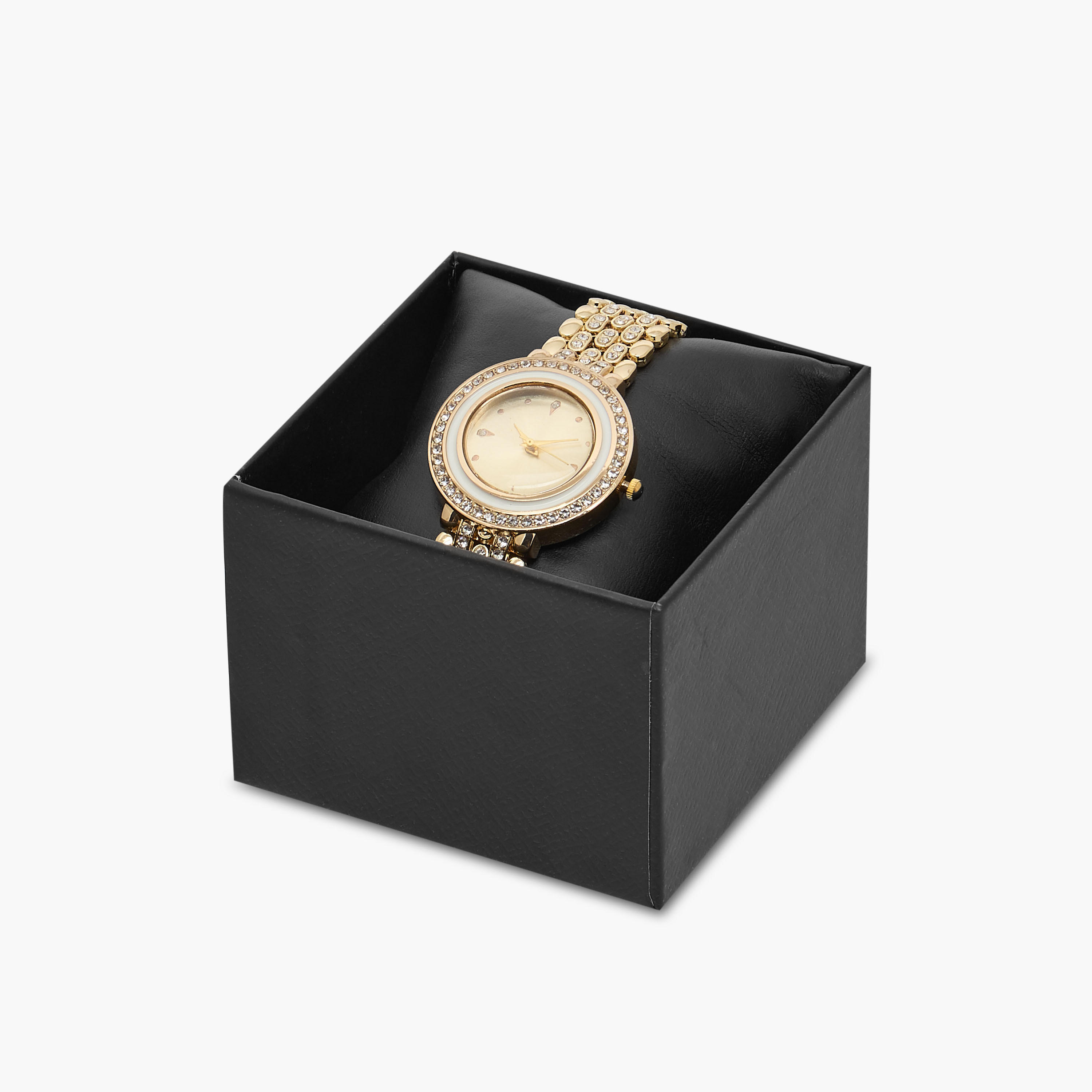 ساعة يد تناظرية ذهبية للنساء من ميستوتس-women-watchesandjewellery-watches-image-6