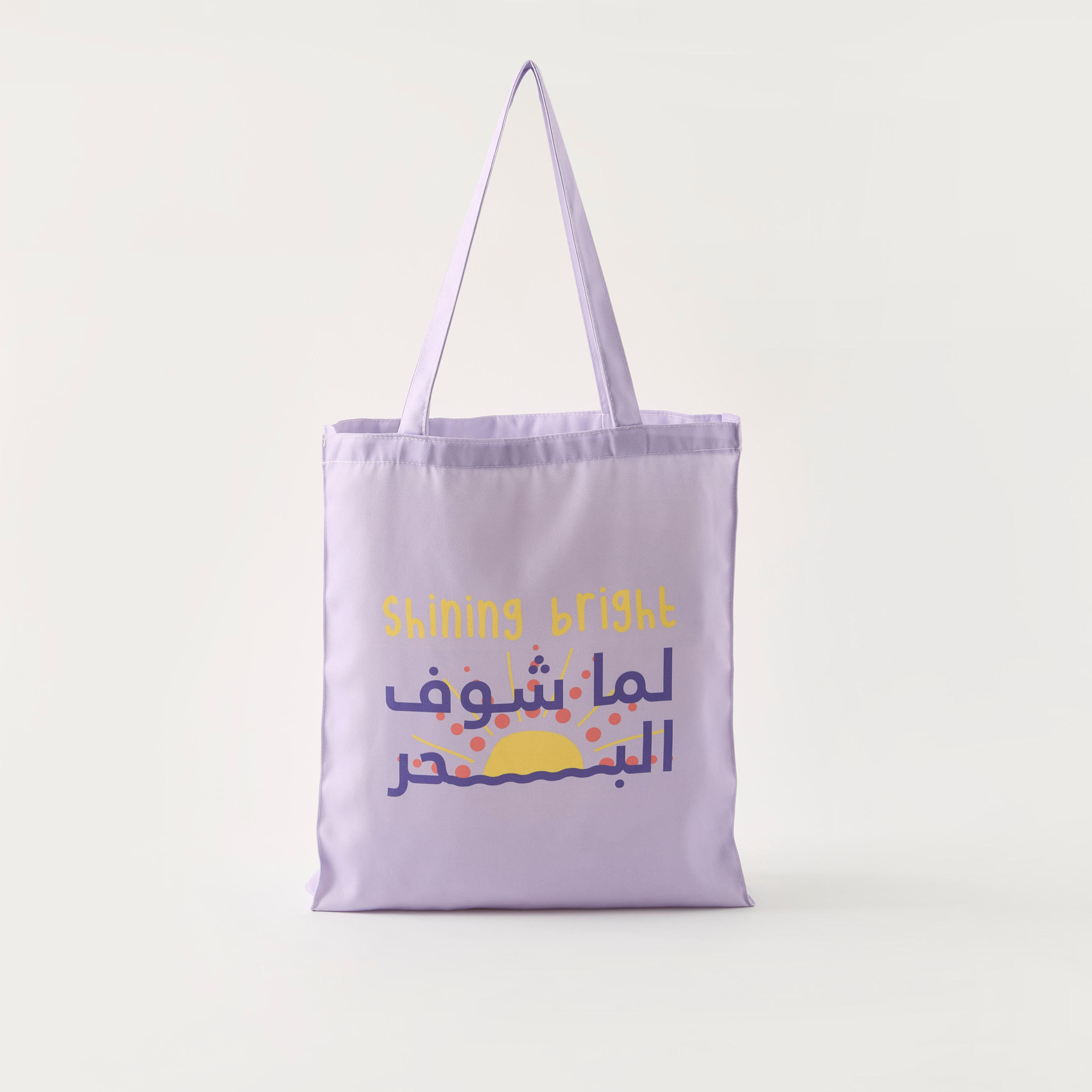 شنطة تسوق بمقابض مزدوجة وطبعات شعار-women-bagsandwallets-handbags-image-1