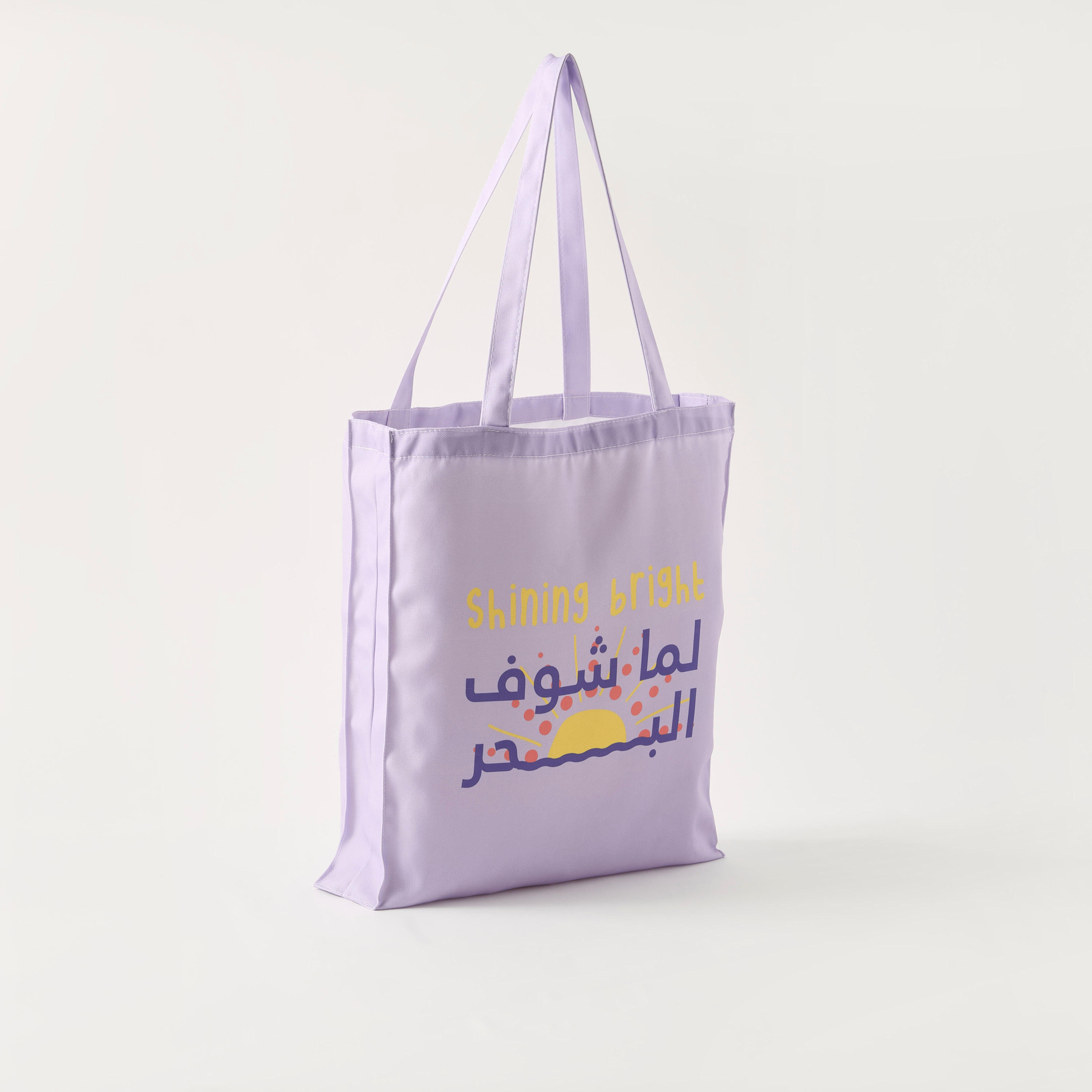 شنطة تسوق بمقابض مزدوجة وطبعات شعار-women-bagsandwallets-handbags-image-2