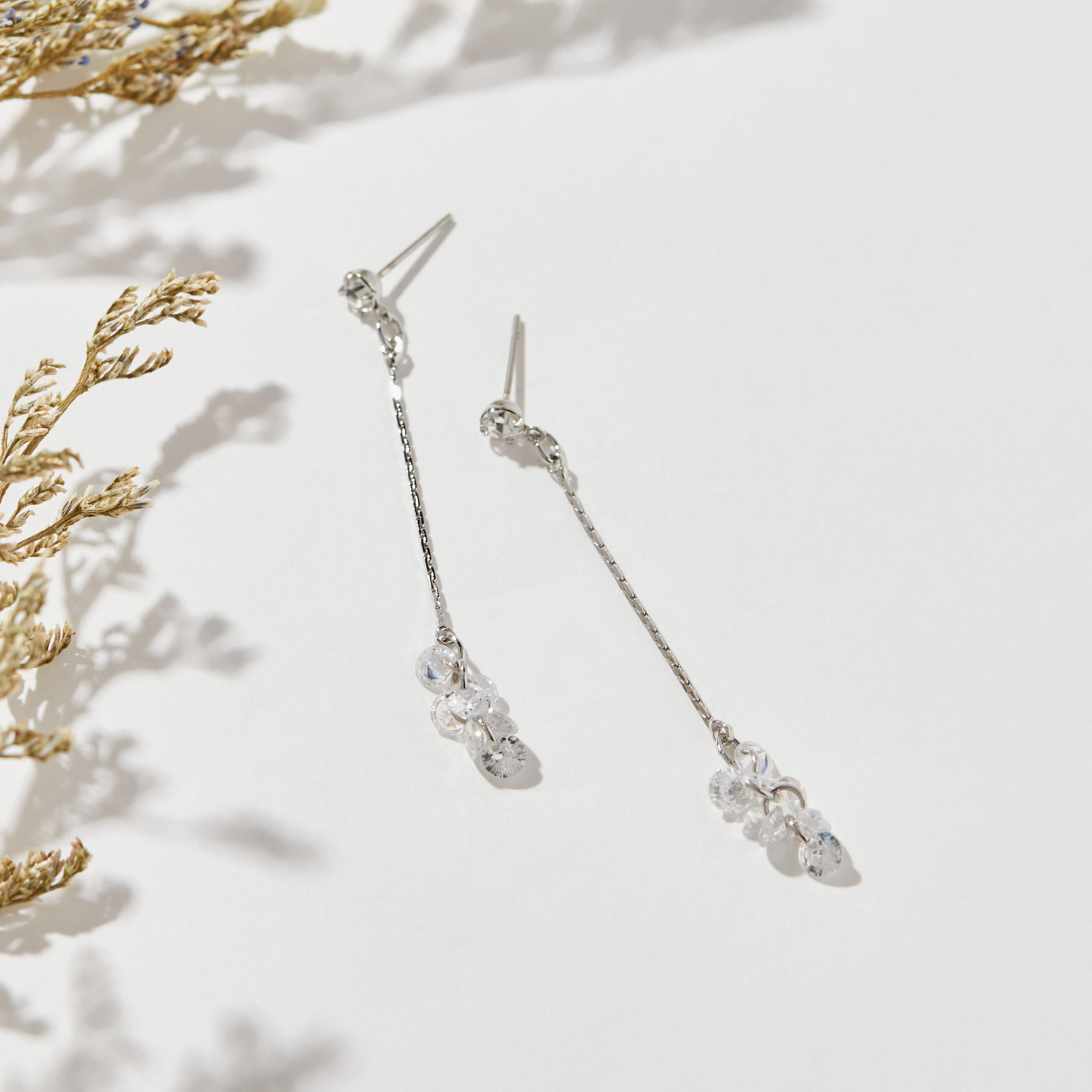 Pearl Dangler Earrings with Pushback Closure-women-watchesandjewellery-jewellery-earrings-image-1