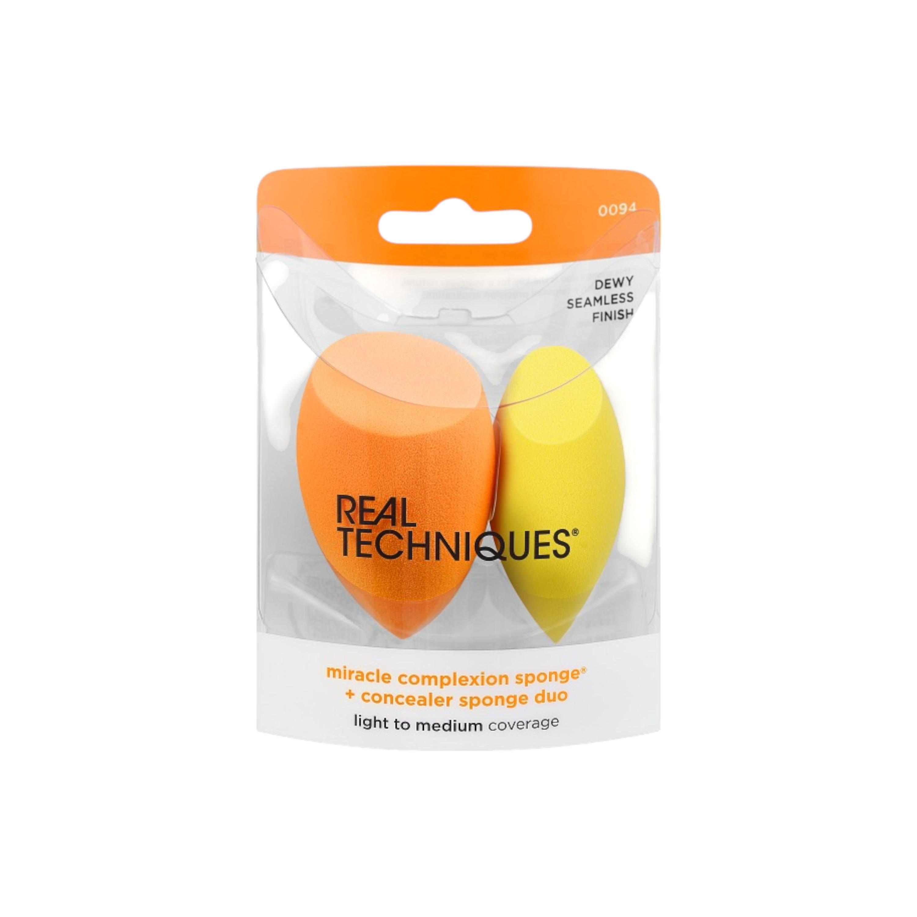 Real Techniques 2-Piece Miracle Complexion and Concealer Sponge Set-beautyandpersonalcare-makeup-brushesandaccessories-sponges-image-1
