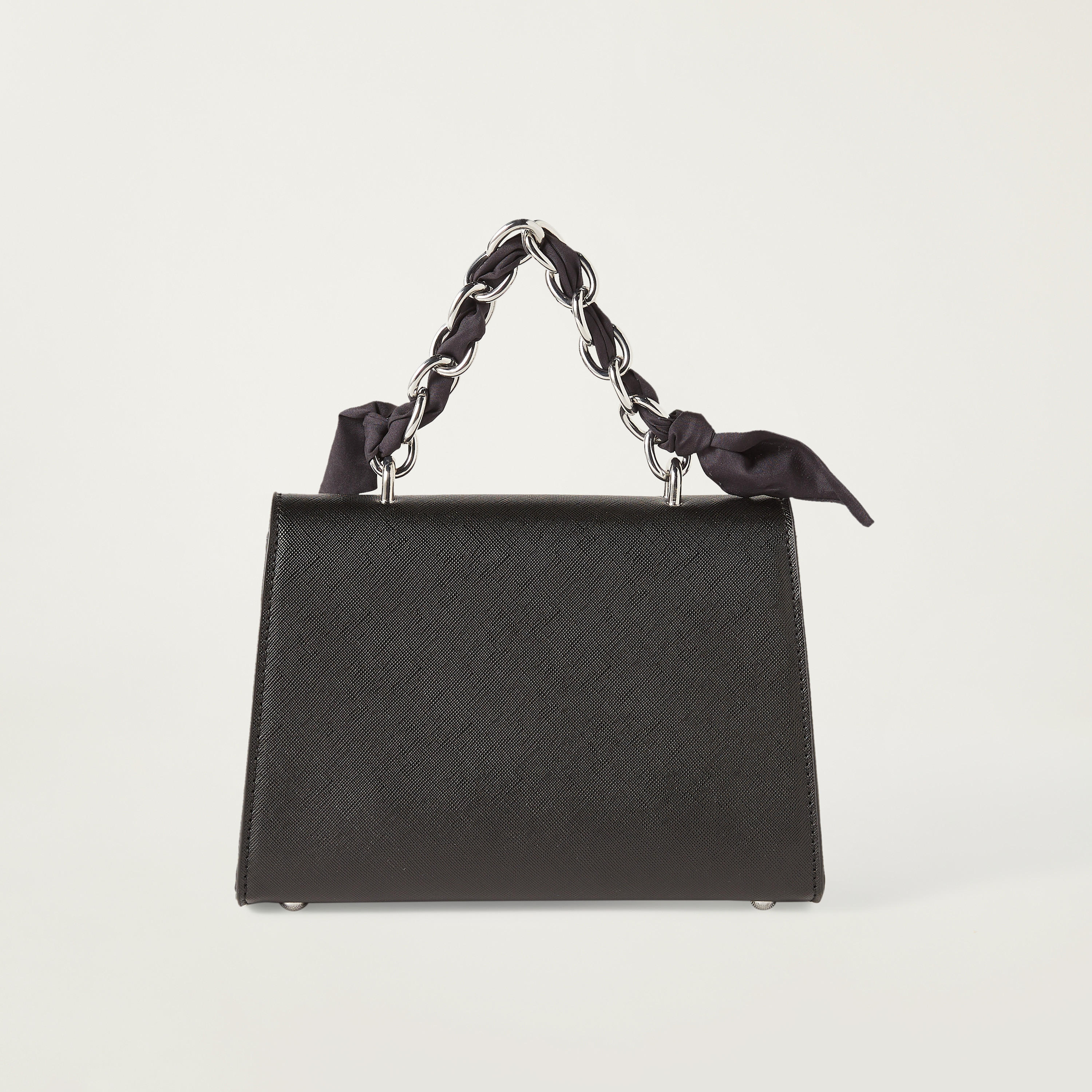 Marina Galanti Solid Satchel Bag with Bow Detail and Magnetic Closure-women-bagsandwallets-handbags-image-5