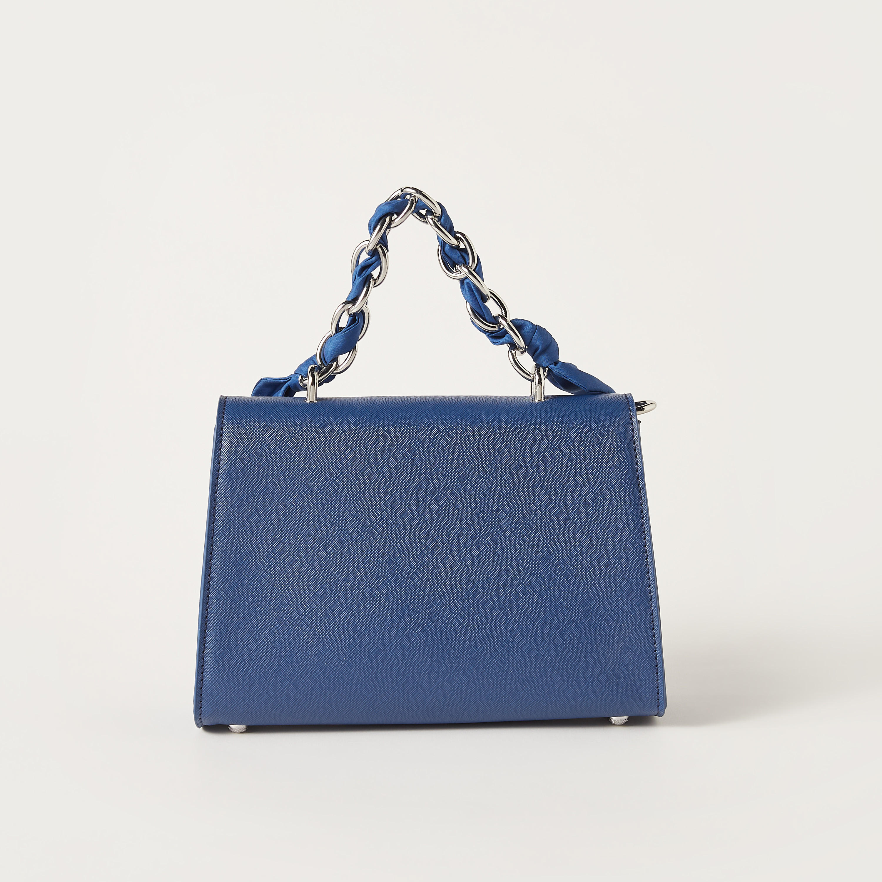 Marina Galanti Solid Satchel Bag with Bow Detail and Magnetic Closure-women-bagsandwallets-handbags-image-10