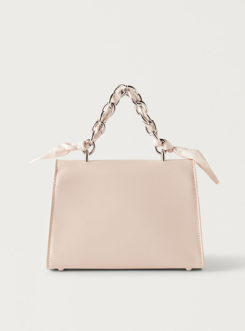 Marina Galanti Solid Satchel Bag with Bow Detail and Magnetic Closure-women-bagsandwallets-handbags-image-5