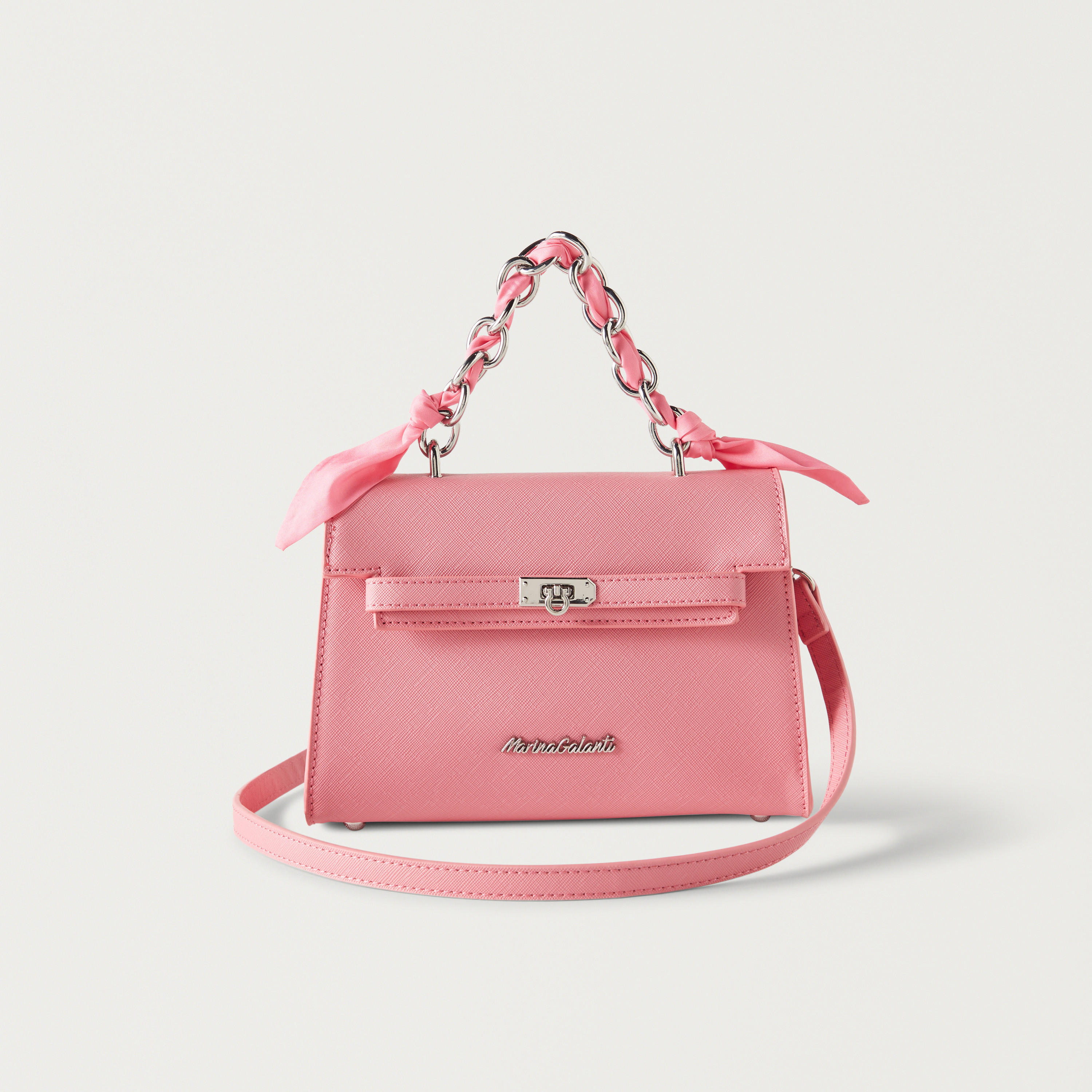 Marina Galanti Solid Satchel Bag with Bow Detail and Magnetic Closure-women-bagsandwallets-handbags-image-18