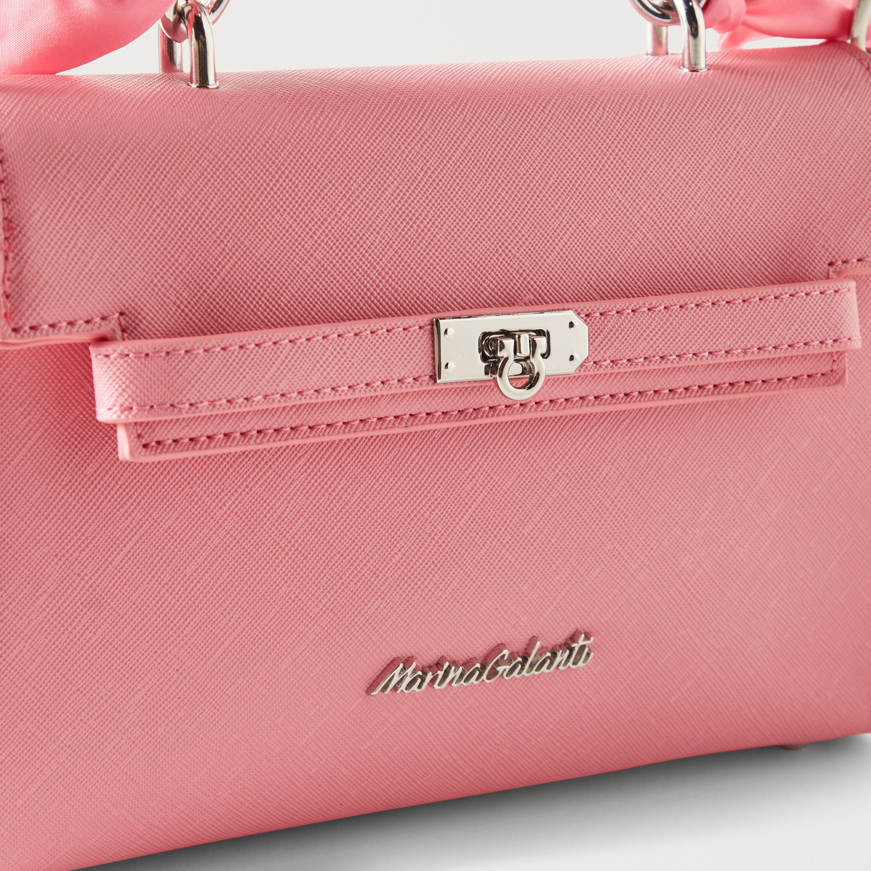Marina Galanti Solid Satchel Bag with Bow Detail and Magnetic Closure-women-bagsandwallets-handbags-image-20