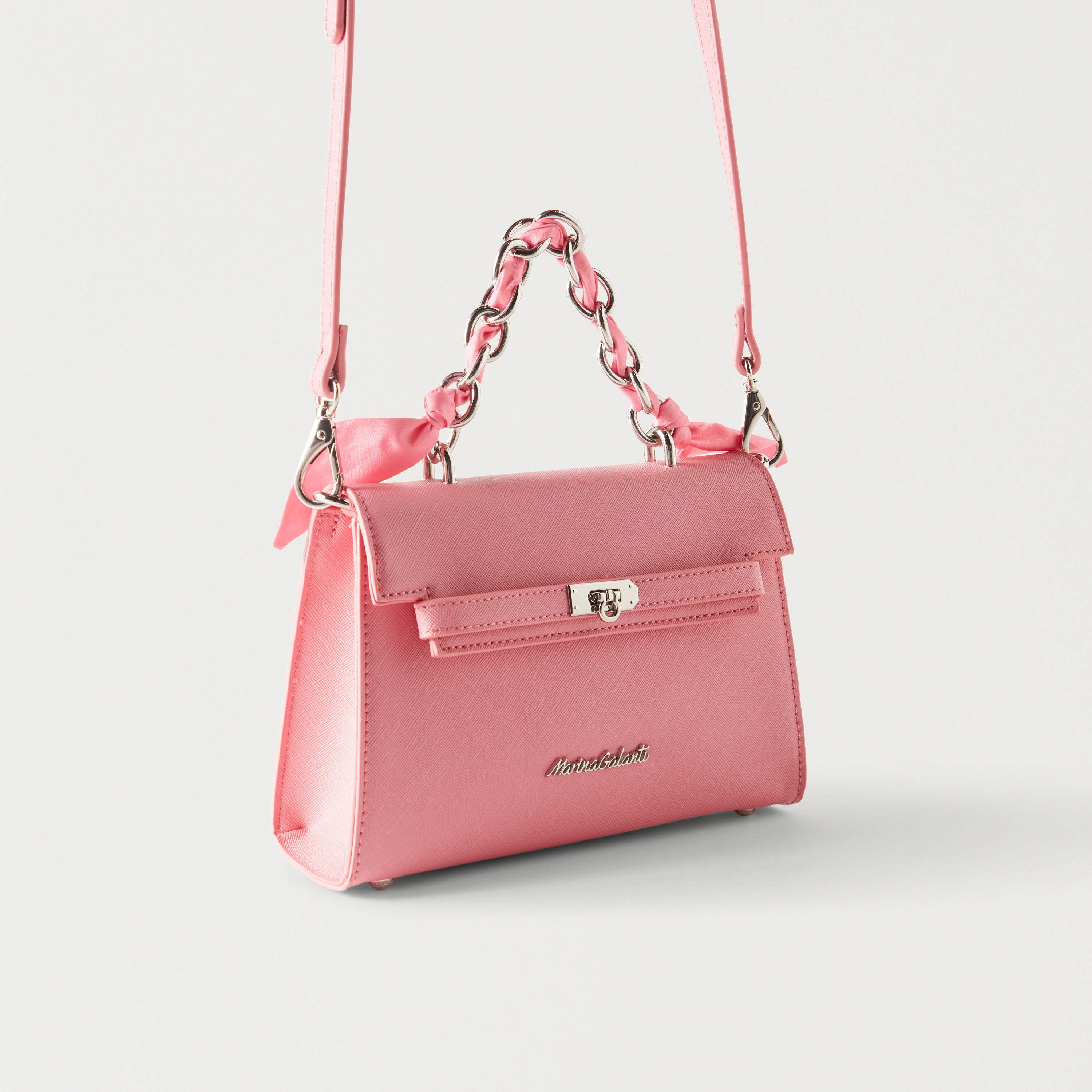 Marina Galanti Solid Satchel Bag with Bow Detail and Magnetic Closure-women-bagsandwallets-handbags-image-21