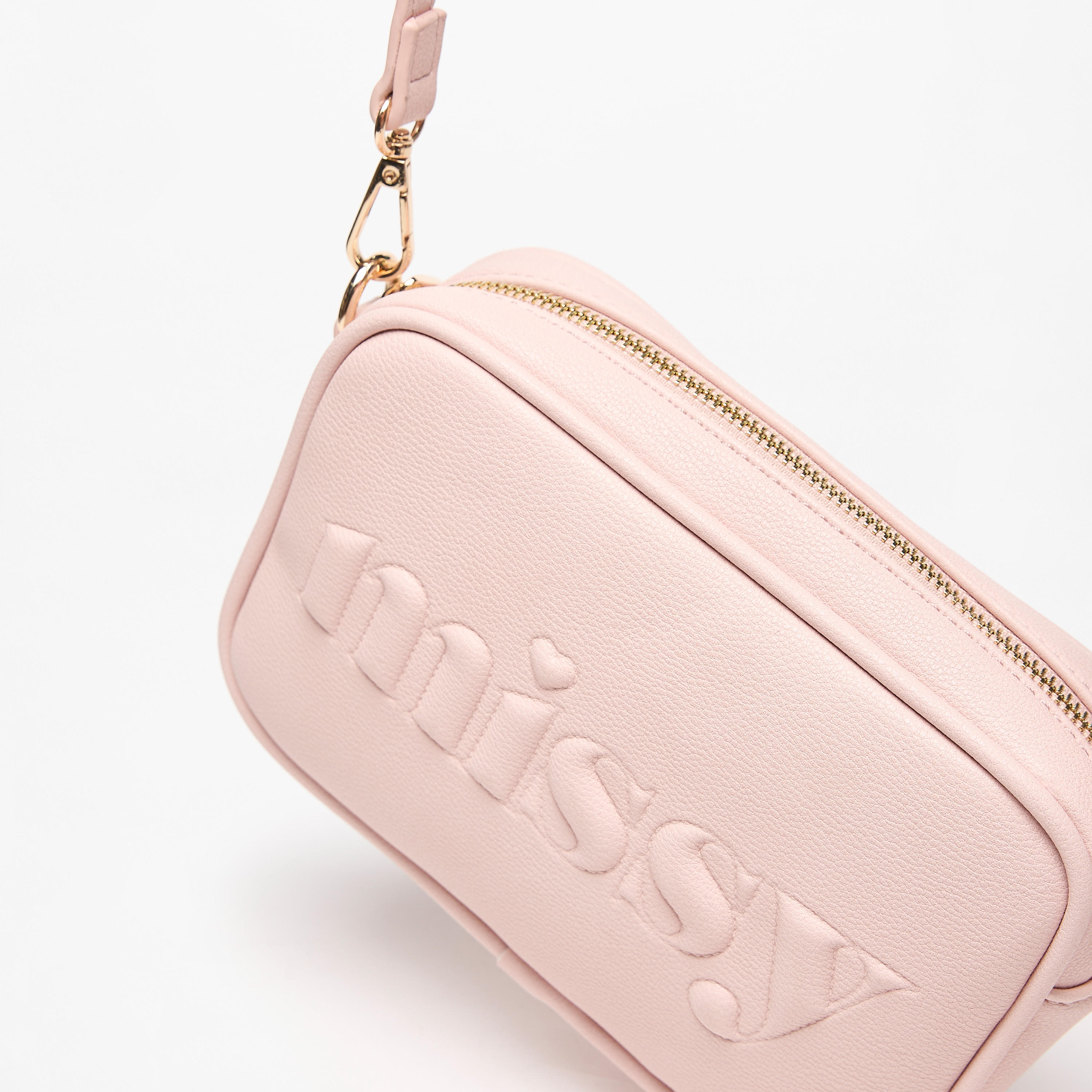 شنطة كروس بودي بحزام كتف قابل للتعديل وتفاصيل شعار من ميسي-women-bagsandwallets-handbags-image-3