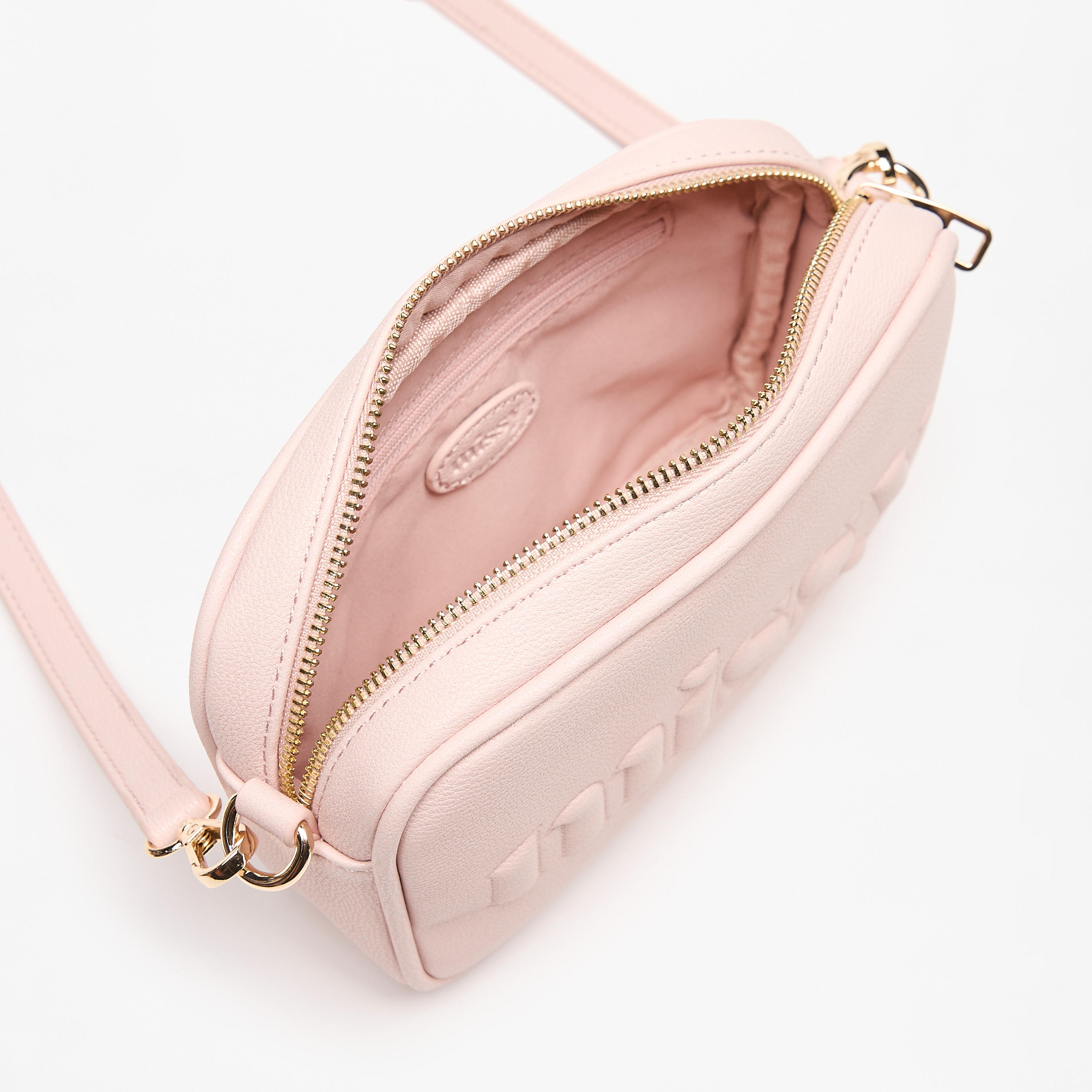 Missy Logo Detailed Crossbody Bag with Adjustable Strap-women-bagsandwallets-handbags-image-4