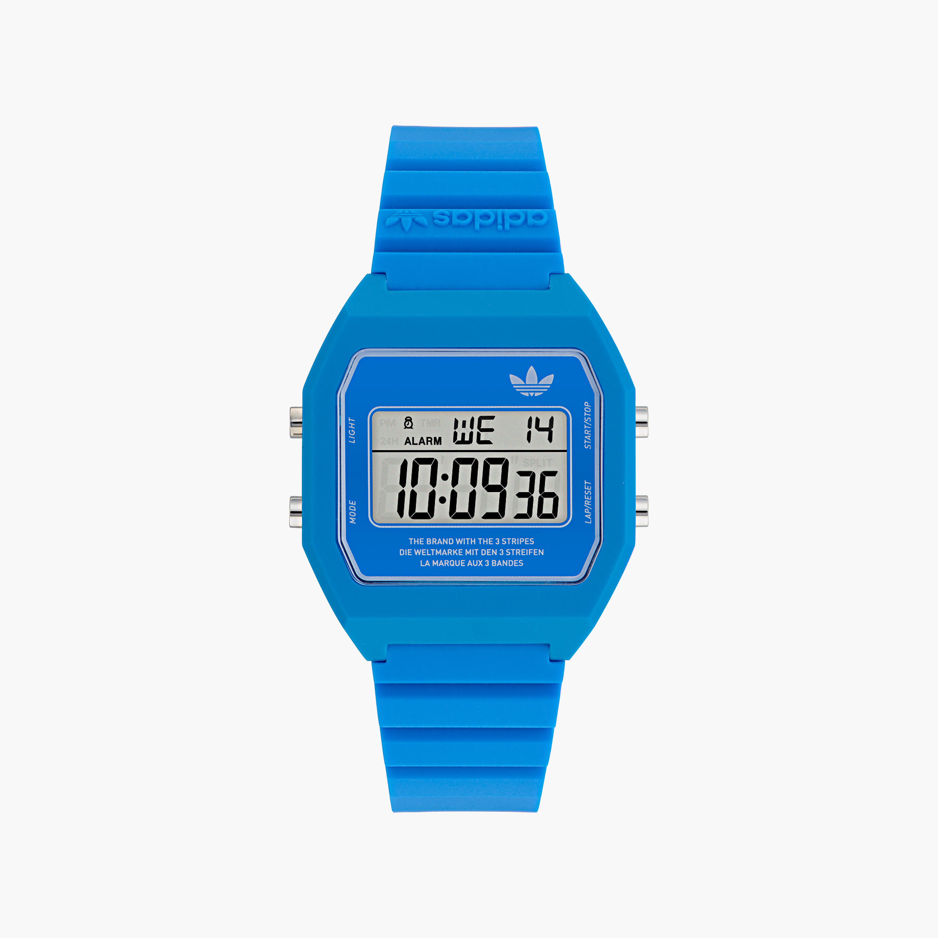Adidas Unisex Green Digital Silicone Strap Watch | AOST23558 | 45 MM-men-watchesandjewellery-watches-image-1