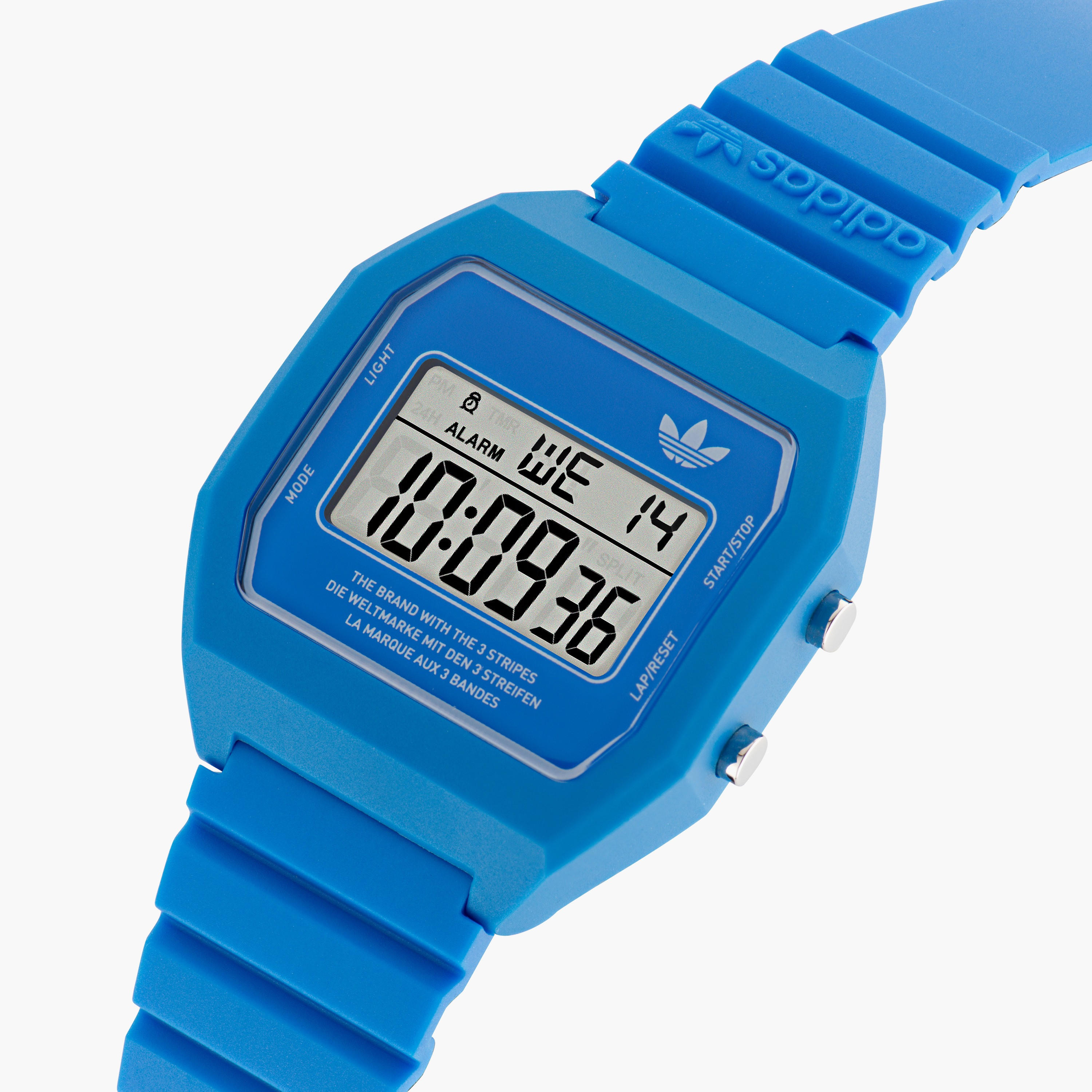 Adidas Unisex Green Digital Silicone Strap Watch | AOST23558 | 45 MM-men-watchesandjewellery-watches-image-4