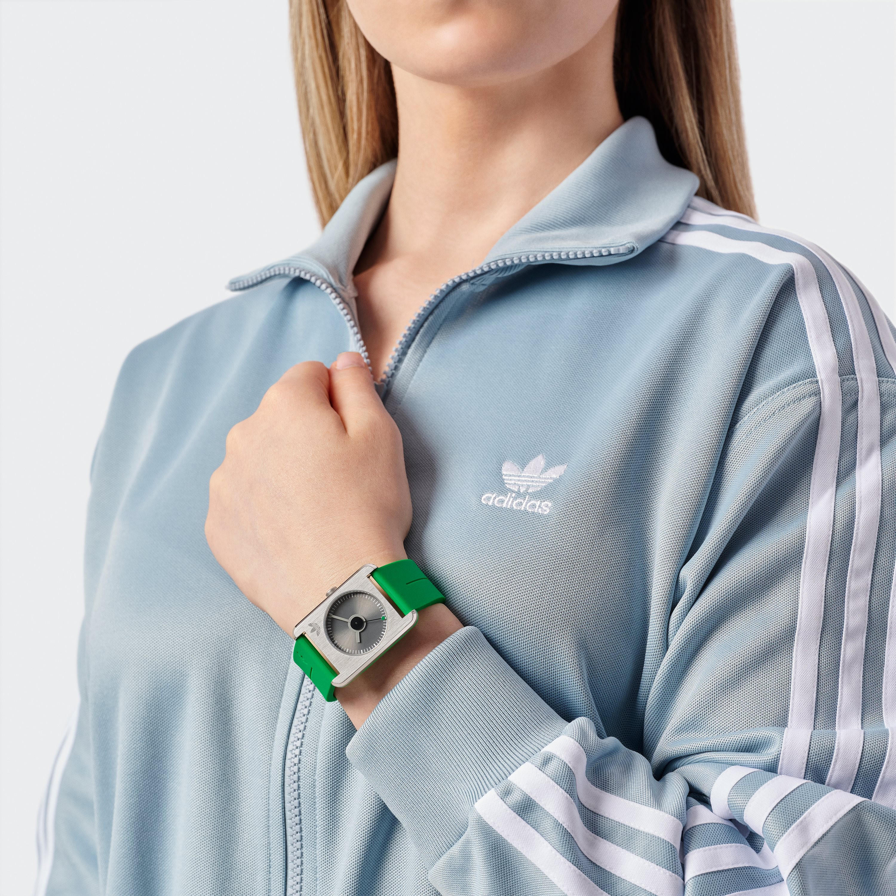 Adidas Green Analog Silicone Strap Watch | AOST23561 | 36 MM-boys-accessories-watches-image-6