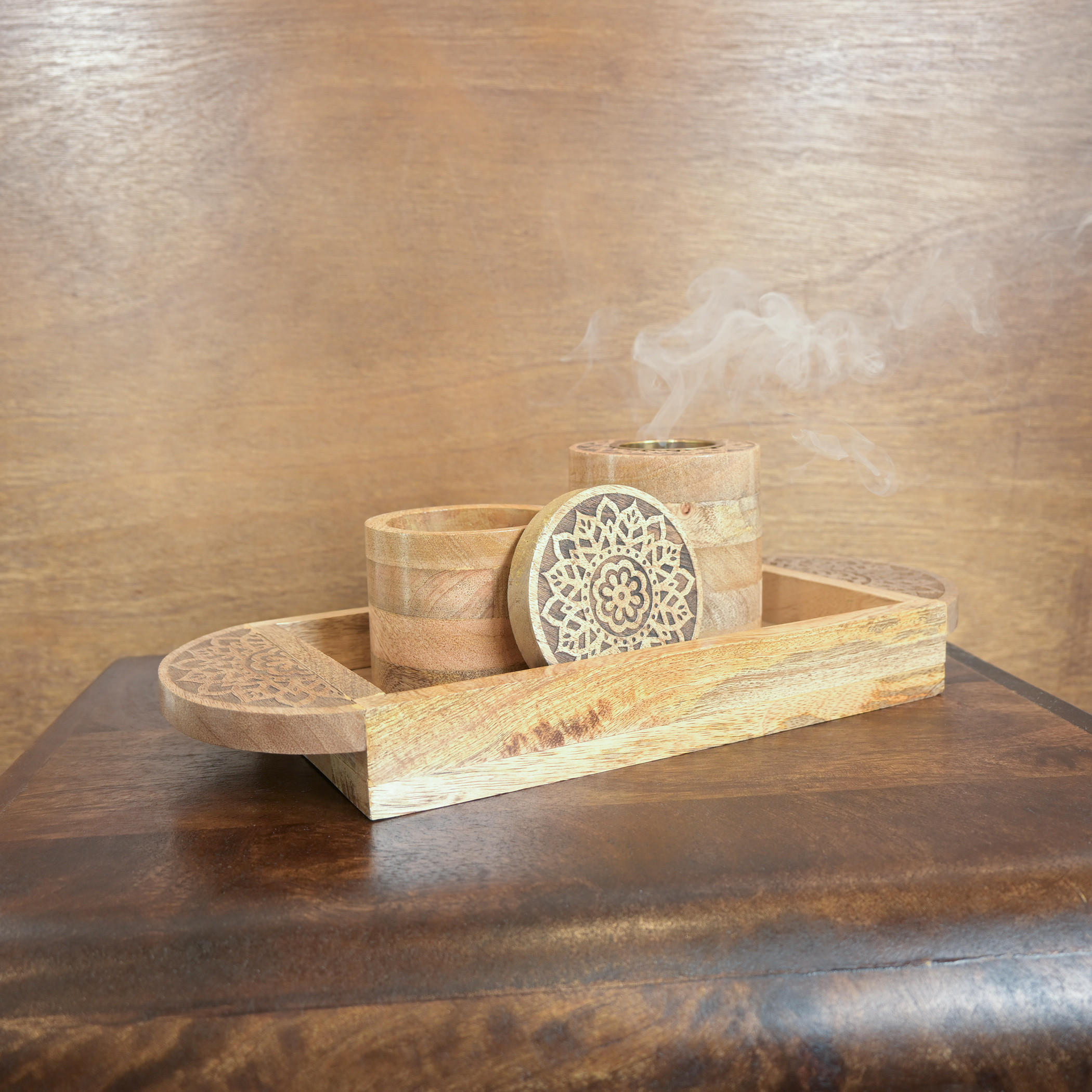Home Carving 3-Piece Bakhoor Burner Set-household-homefragrance-burners-image-4