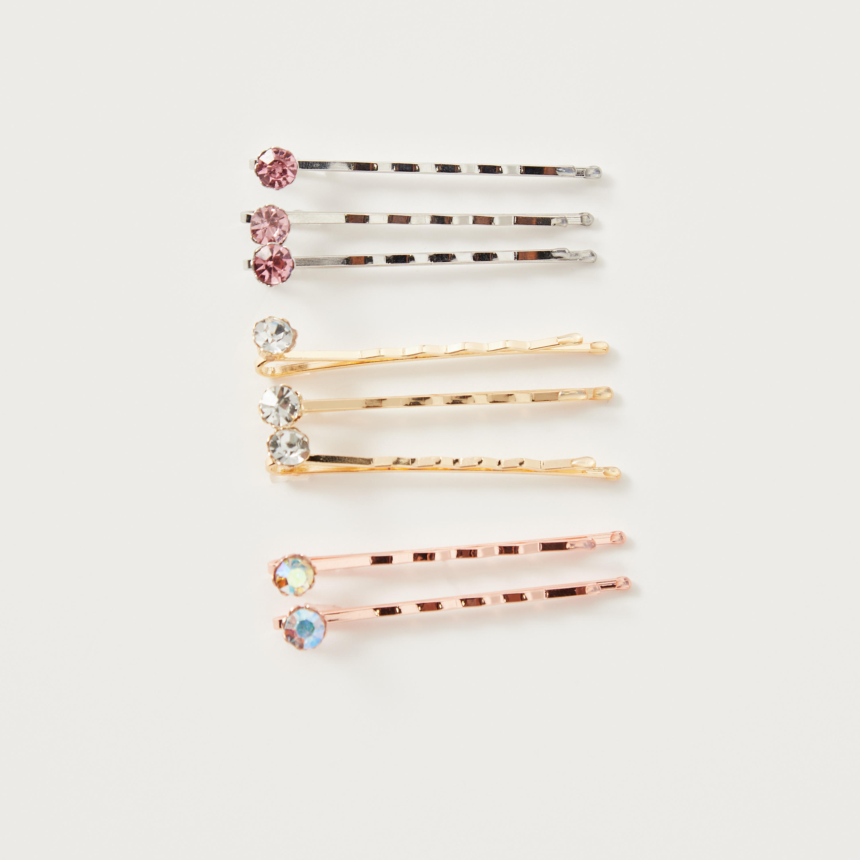 Embellished Hair Pin - Set of 8-women-hairaccessories-hairpins-image-2