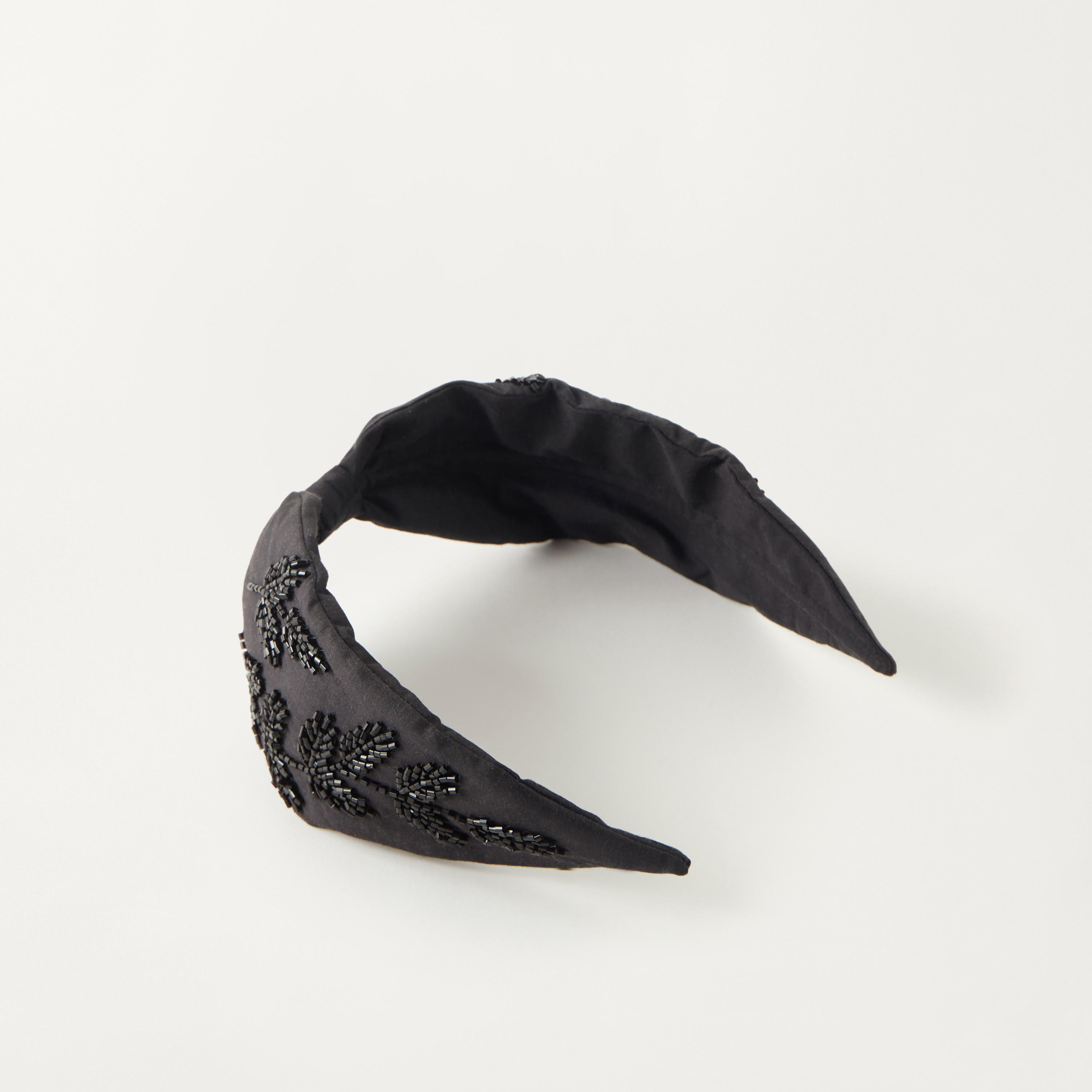Embellished Headband with Knot Detail-women-hairaccessories-bands-image-2