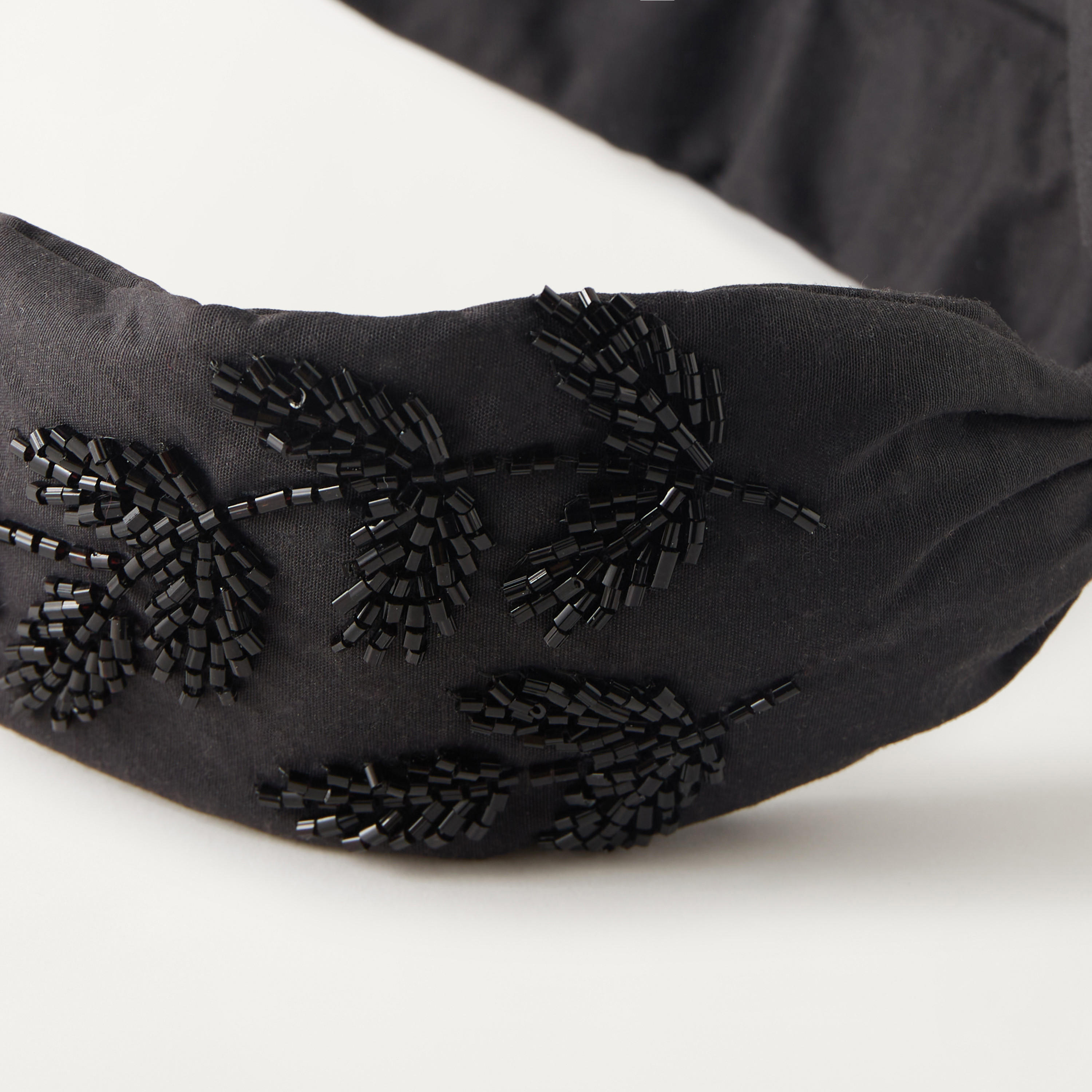Embellished Headband with Knot Detail-women-hairaccessories-bands-image-3