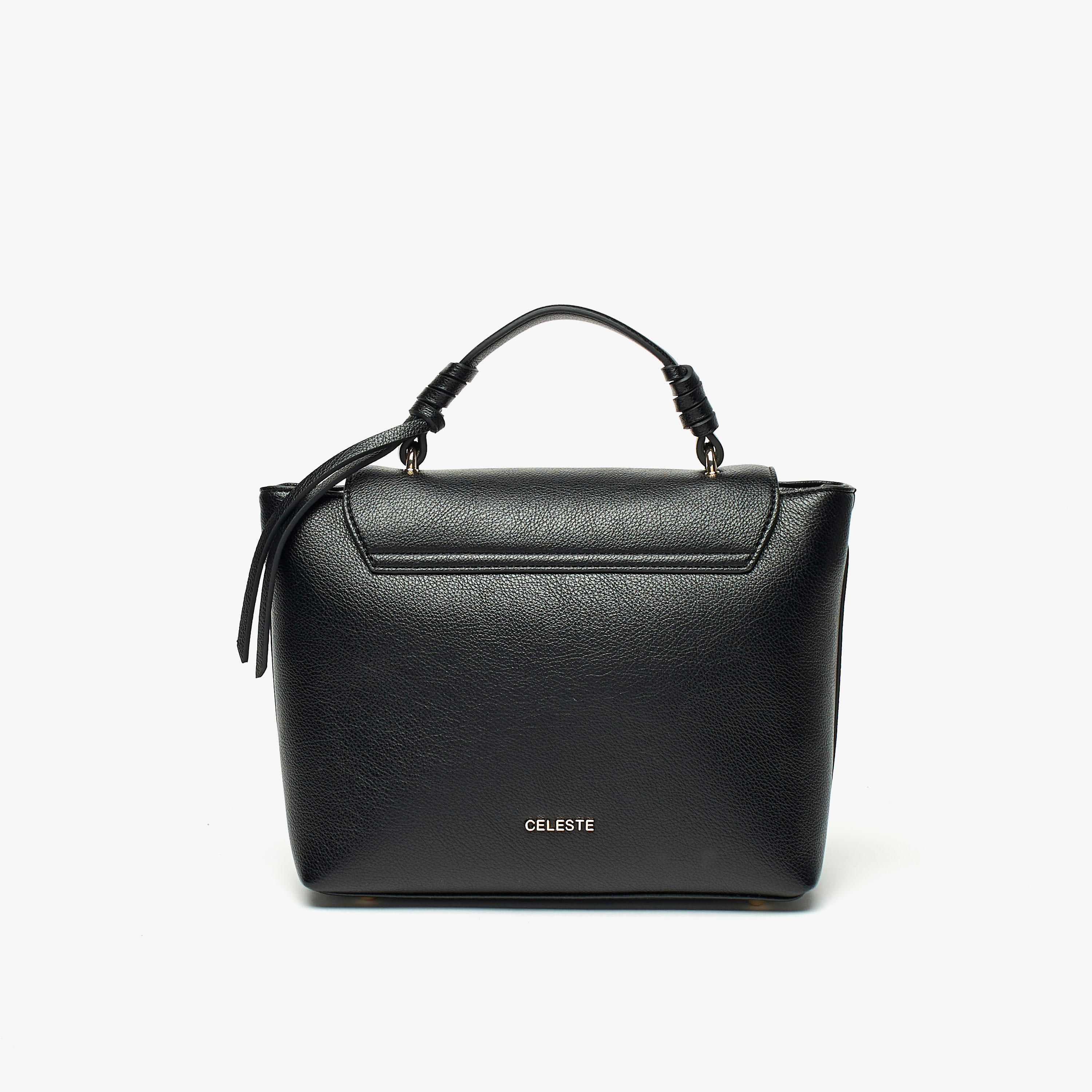 شنطة ساتشيل بارزة الملمس بحزام قابل للفصل وزر إغلاق مغناطيسي من سيليست-women-bagsandwallets-handbags-image-9