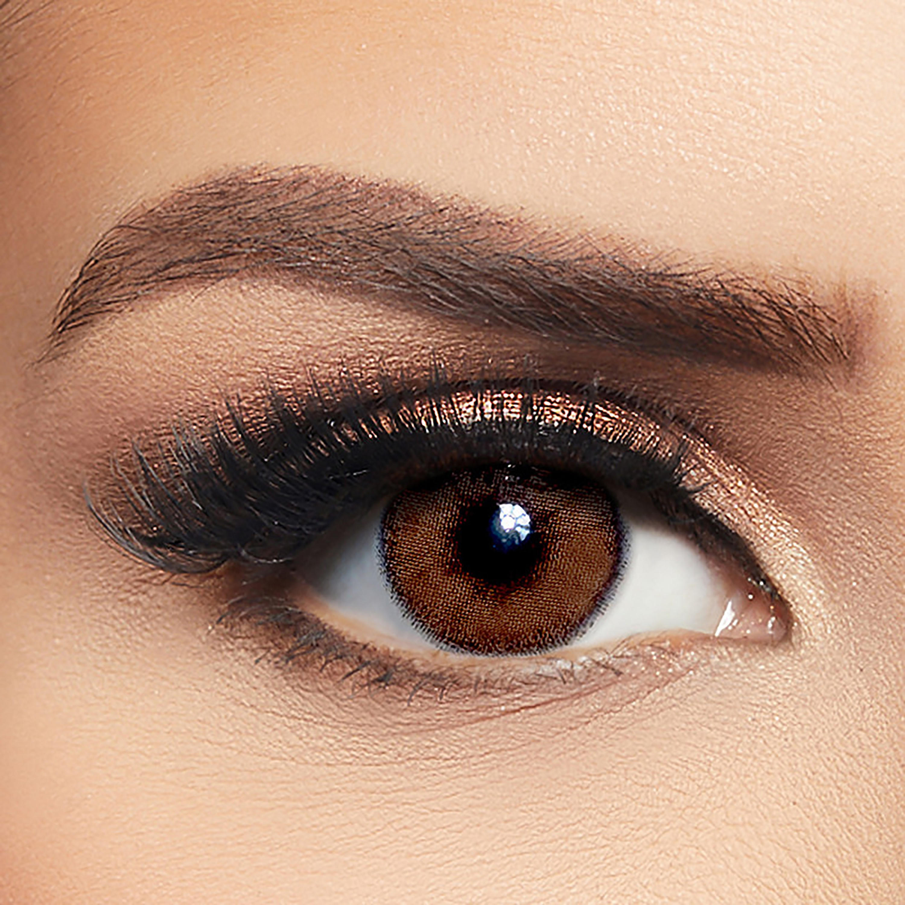 Layala Pack of 2 Avena Brown Lens-beautyandpersonalcare-makeup-eyes-colorcontactlenses-image-1