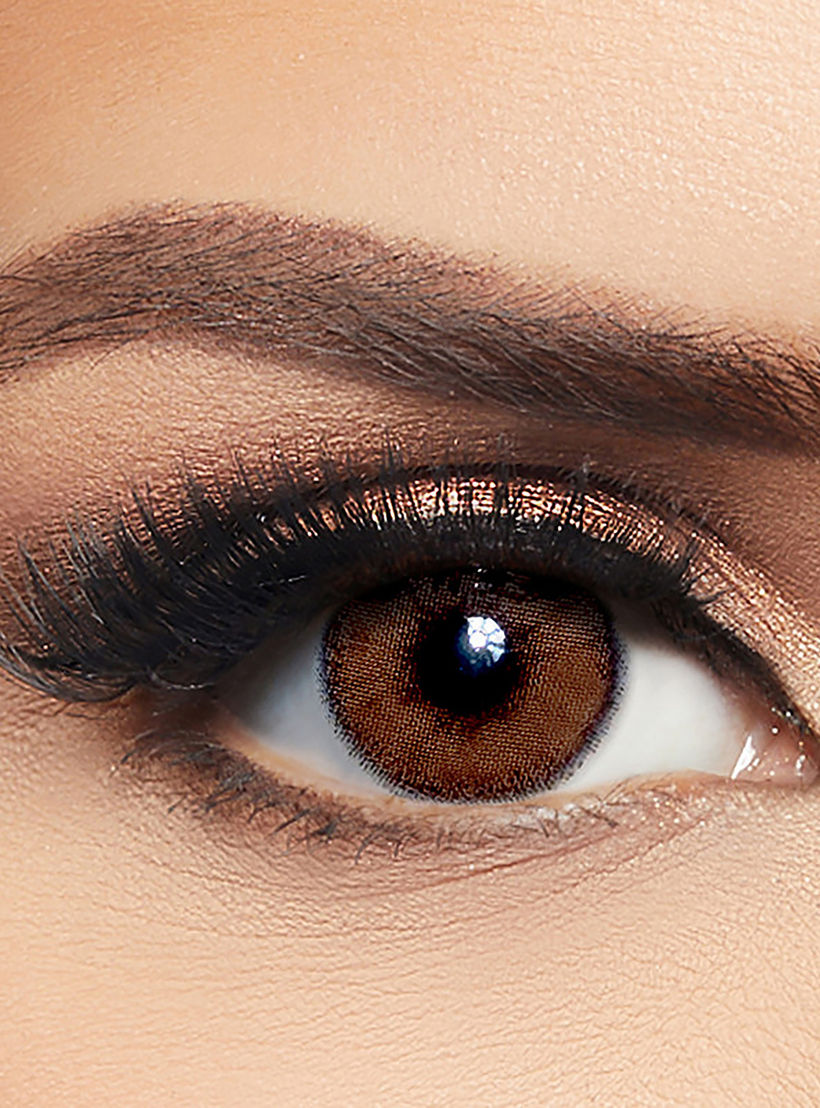 Layala Pack of 2 Avena Brown Lens-beautyandpersonalcare-makeup-eyes-colorcontactlenses-image-1