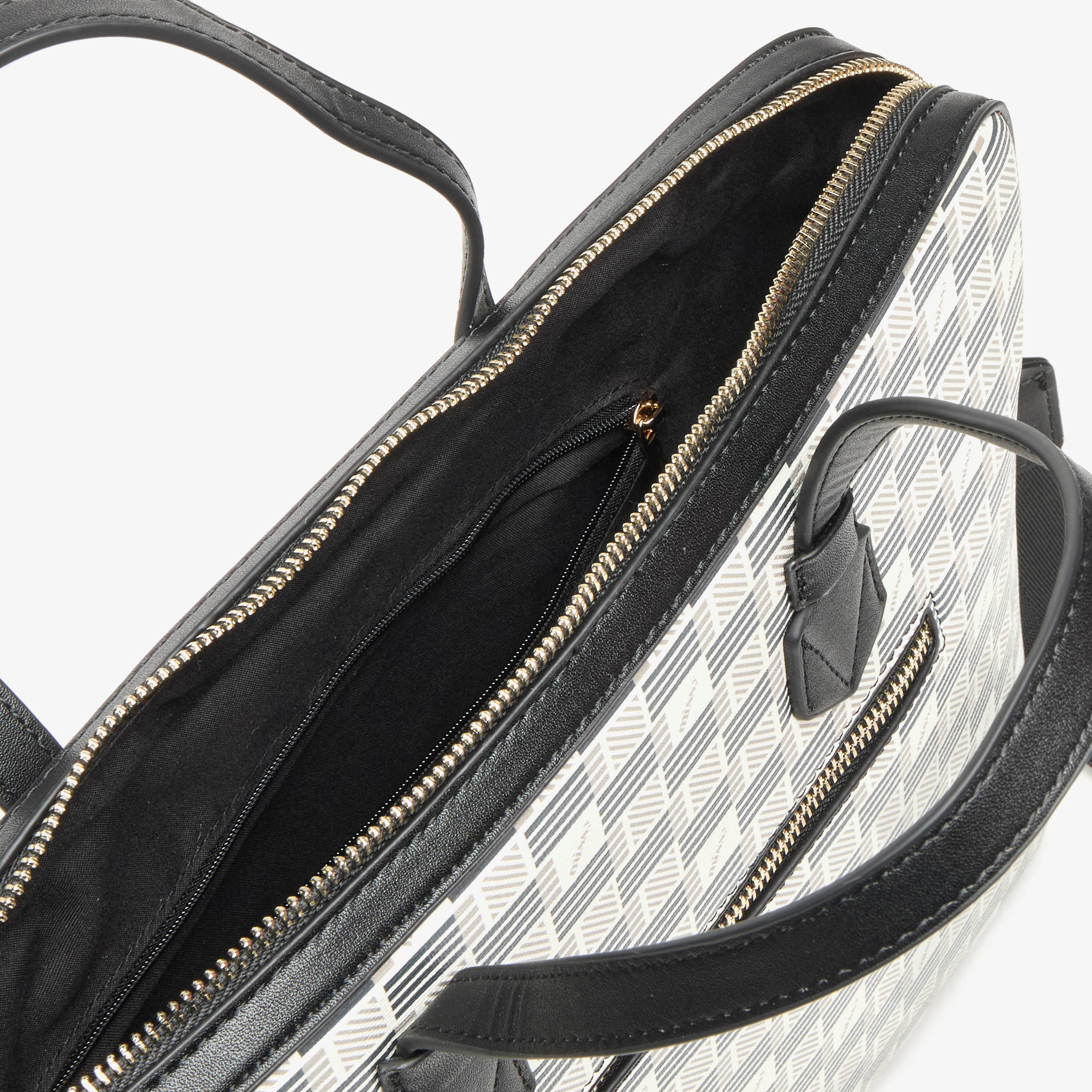 شنطة لابتوب بسحاب إغلاق ومقبض علوي بطبعات مونوجرام من ميسي-women-bagsandwallets-handbags-image-5