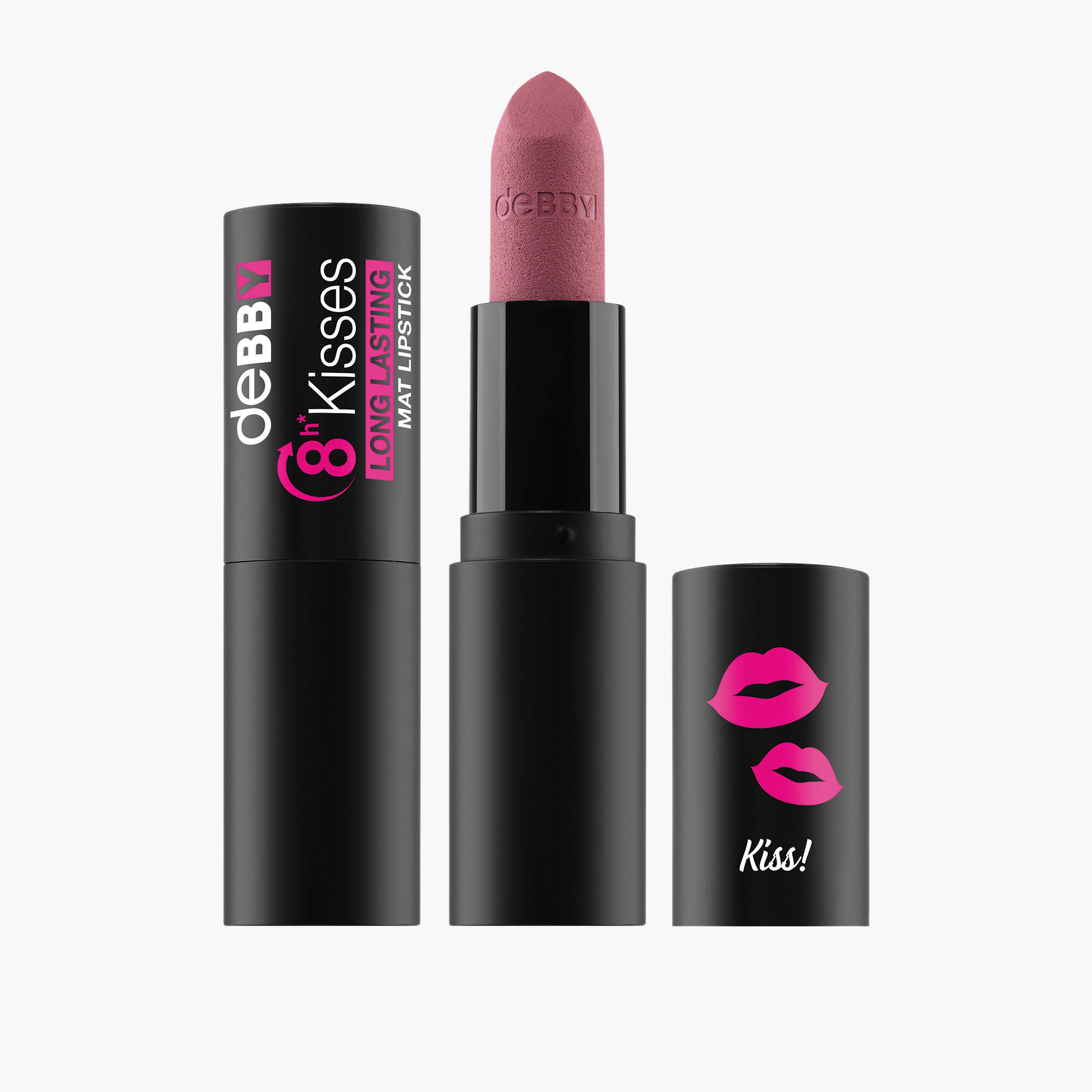 أحمر شفاه كيسز طويل الأمد يدوم حتى 8 ساعات من ديبي-beautyandpersonalcare-makeup-lips-lipsticks-image-2