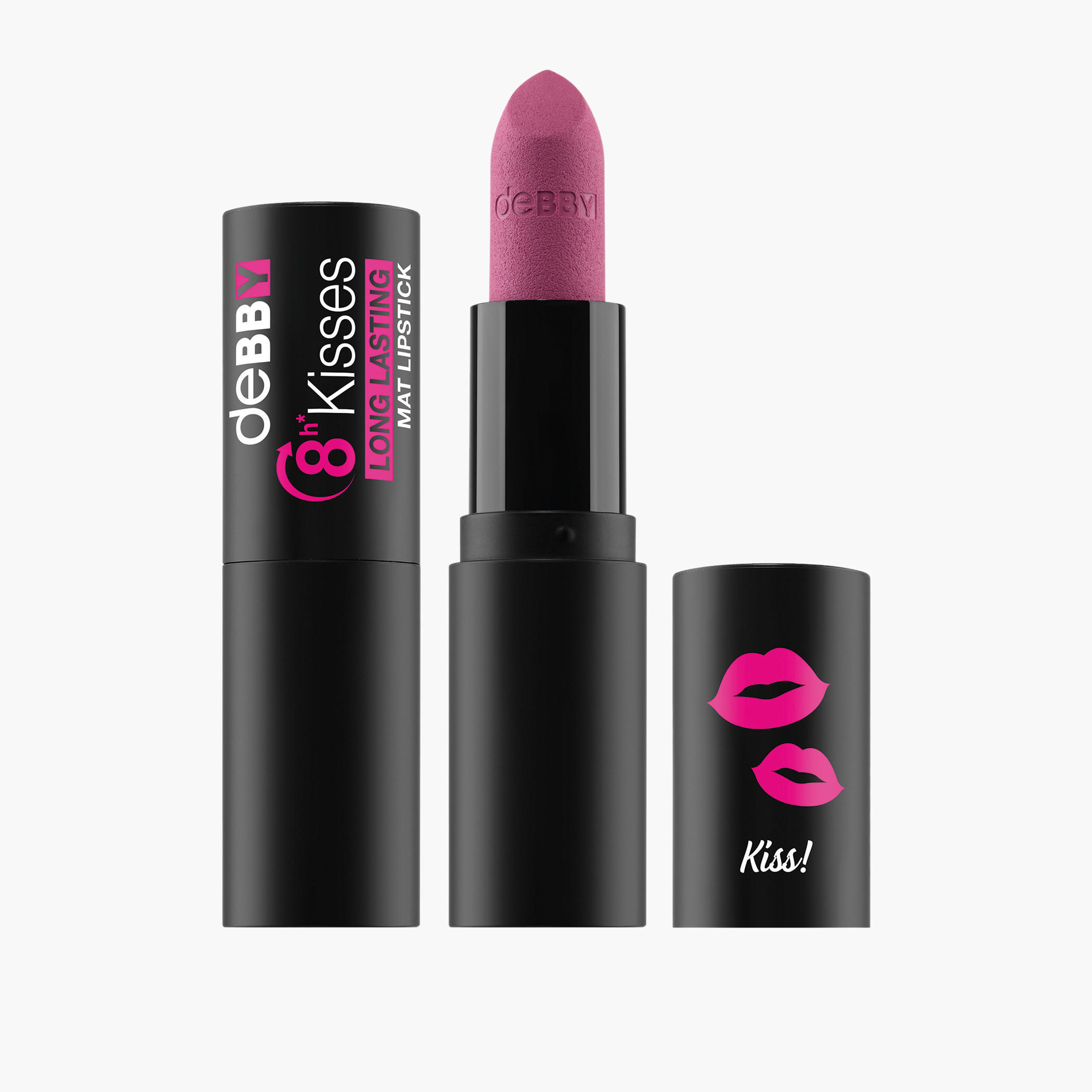 أحمر شفاه كيسز طويل الأمد يدوم حتى 8 ساعات من ديبي-beautyandpersonalcare-makeup-lips-lipsticks-image-3