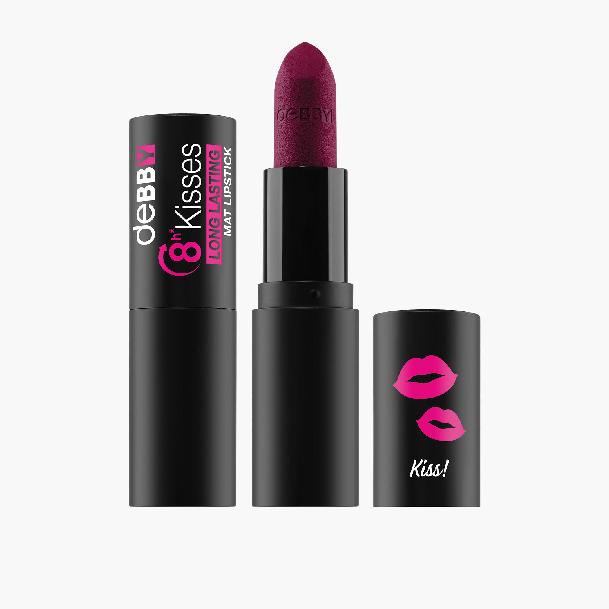 أحمر شفاه كيسز طويل الأمد يدوم حتى 8 ساعات من ديبي-beautyandpersonalcare-makeup-lips-lipsticks-image-12