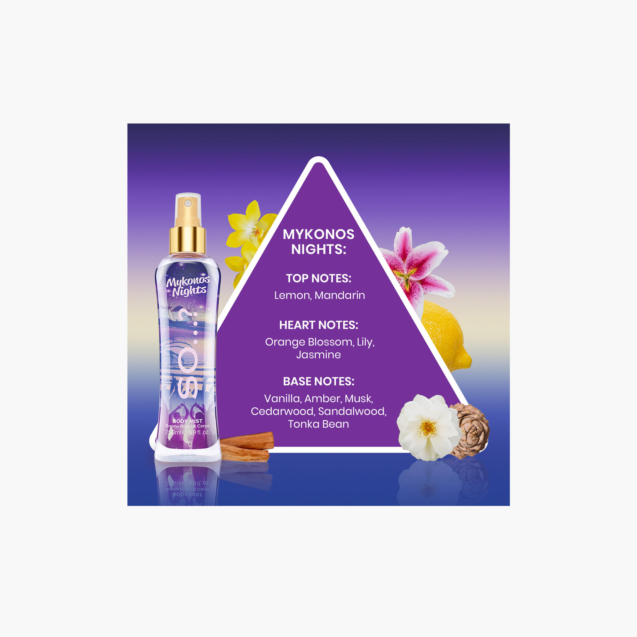 Mykonos Nights Body Mist - 200 ml-beautyandpersonalcare-fragrance-women-image-2