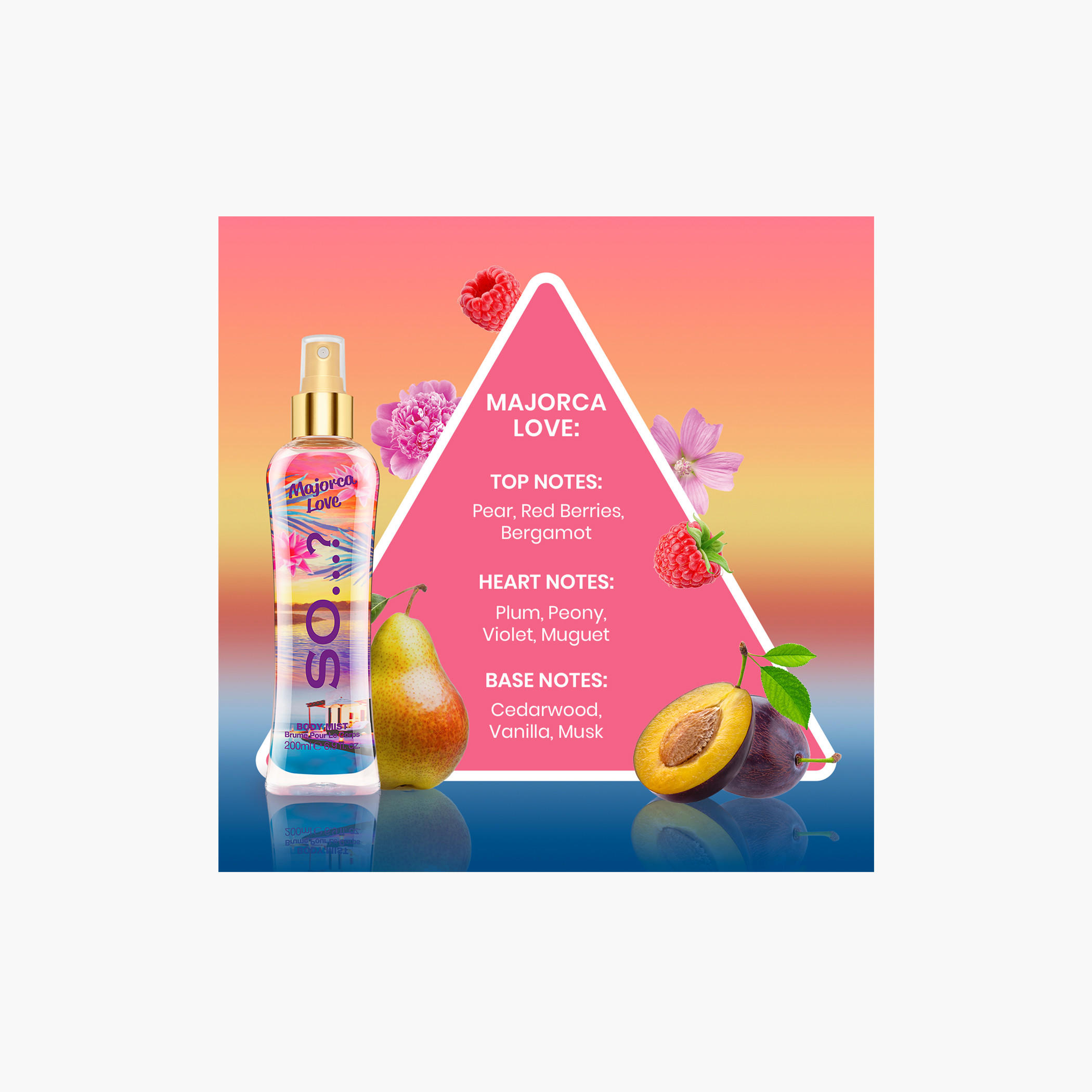 SO Mojorca Love Body Mist - 200 ml-beautyandpersonalcare-fragrance-women-image-2