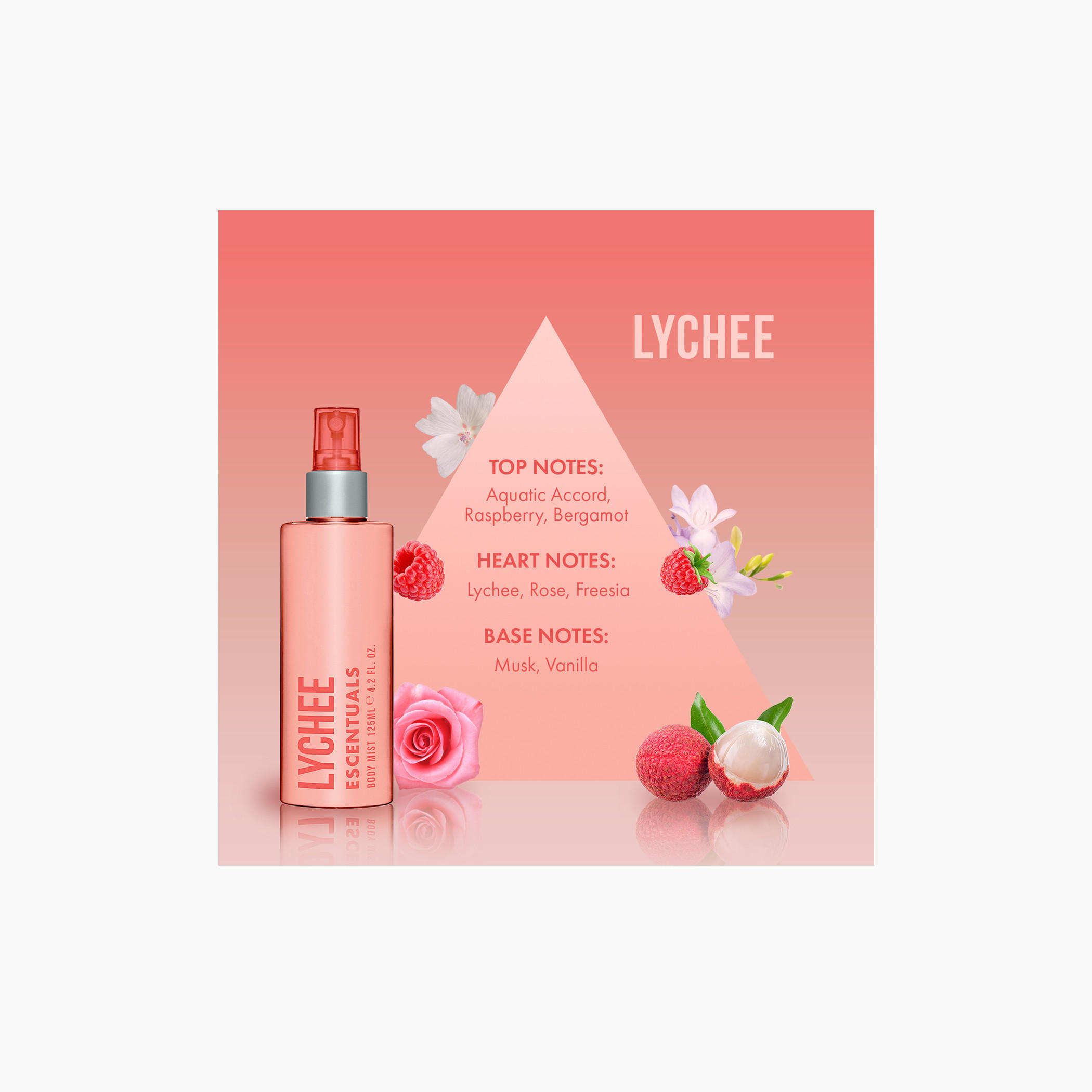 SO Escentuals Lychee Body Mist - 125 ml-beautyandpersonalcare-fragrance-women-image-3