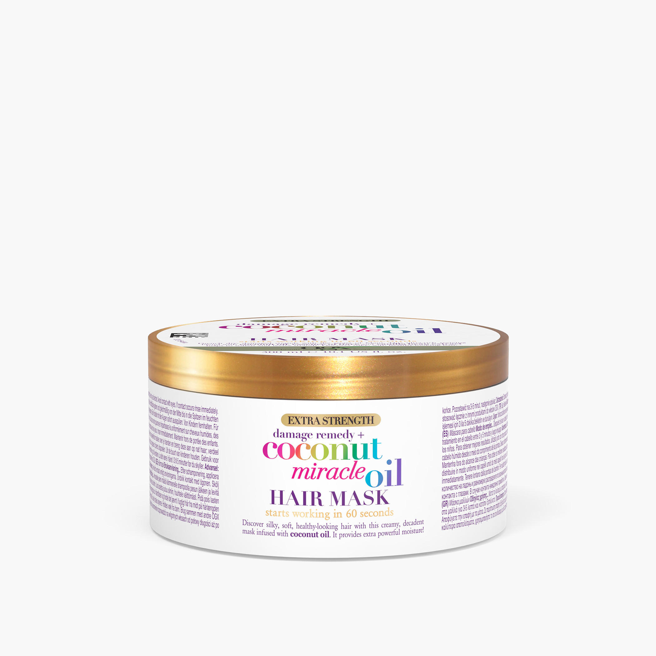 قناع الشعر لعلاج التلف بزيت جوز الهند ميركيل من أو جي إكس - 300 مل-beautyandpersonalcare-hair-haircare-hairmasksandcreams-image-1