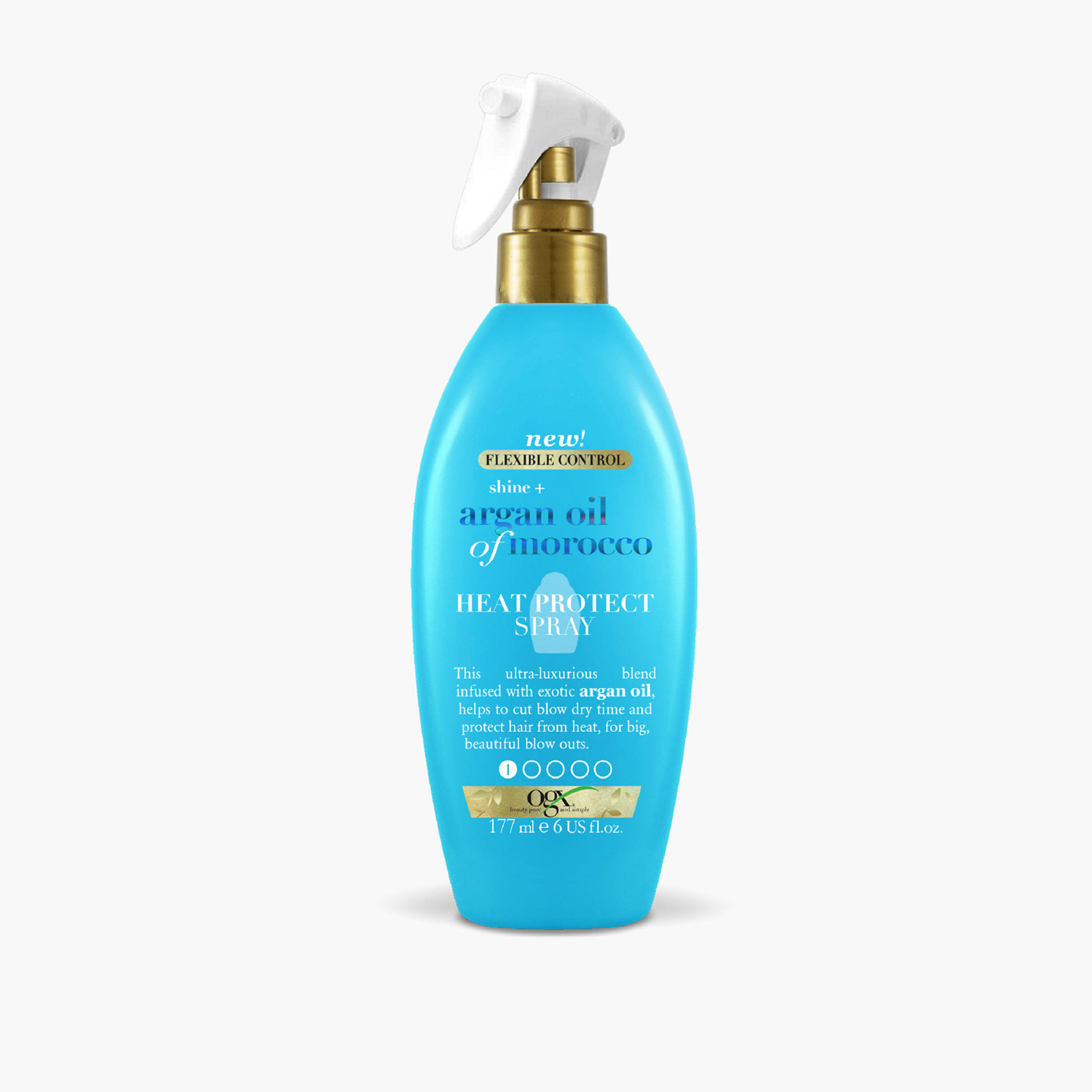 بخاخ الحماية من الحرارة بزيت الأرجان المغربي من أو جي إكس - 177 مل-beautyandpersonalcare-hair-hairstyling-hairsprays-image-1