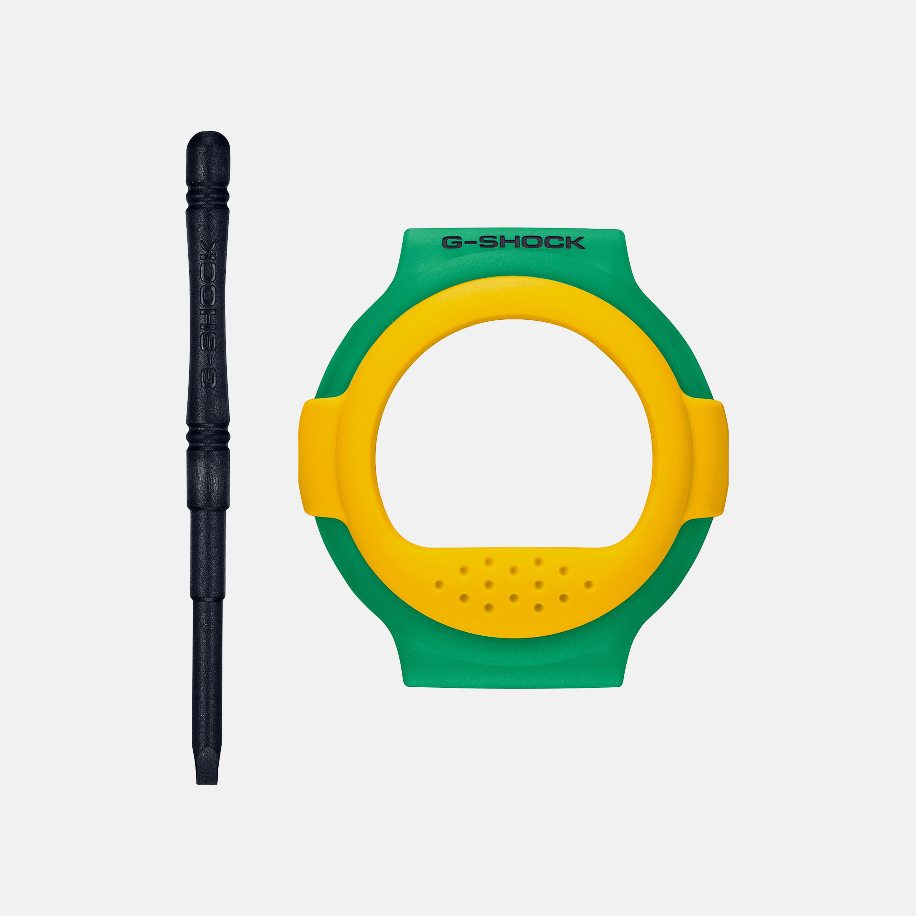 G-SHOCK Unisex Green Digital Silicone Strap Watch | G-B001RG-3DR-men-watchesandjewellery-watches-image-3