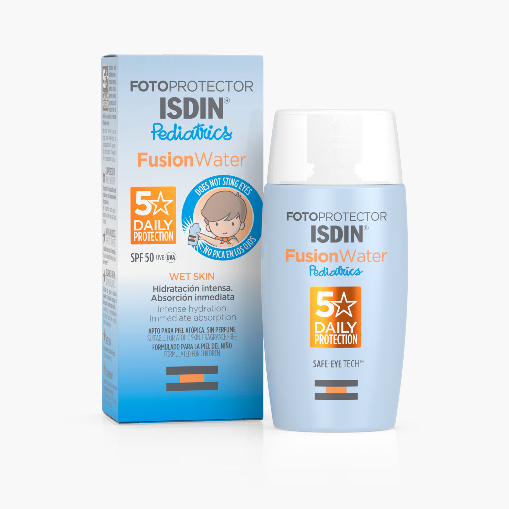 ISDIN FotoProtector Pediatrics Fusion Water with SPF 50 - 50 ml-beautyandpersonalcare-skin-suncare-bodysunscreen-image-1