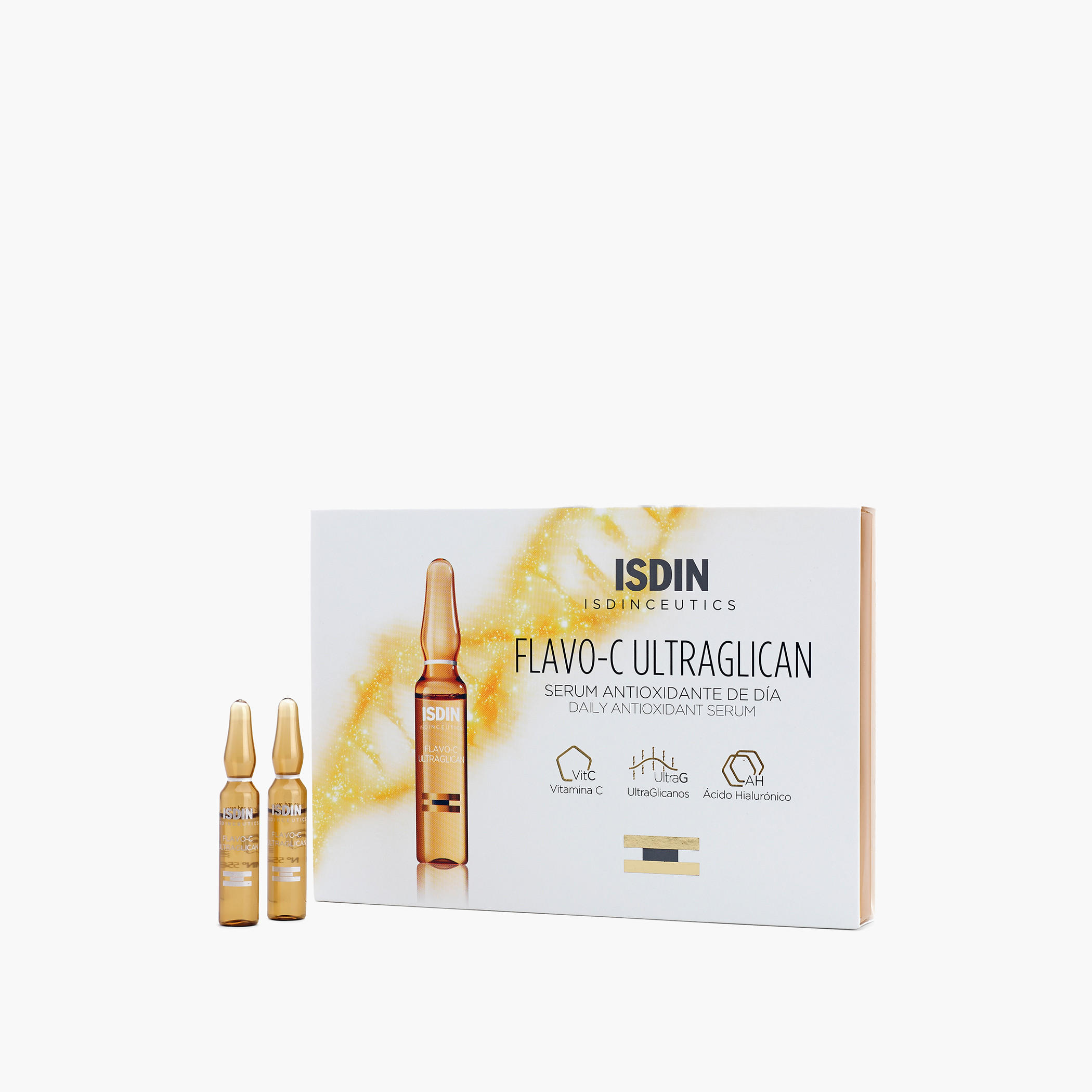 ISDIN Flavo-C Ultraglican Daily Antioxidant Serum - 2 ml-beautyandpersonalcare-skin-treatmentsandserums-image-1