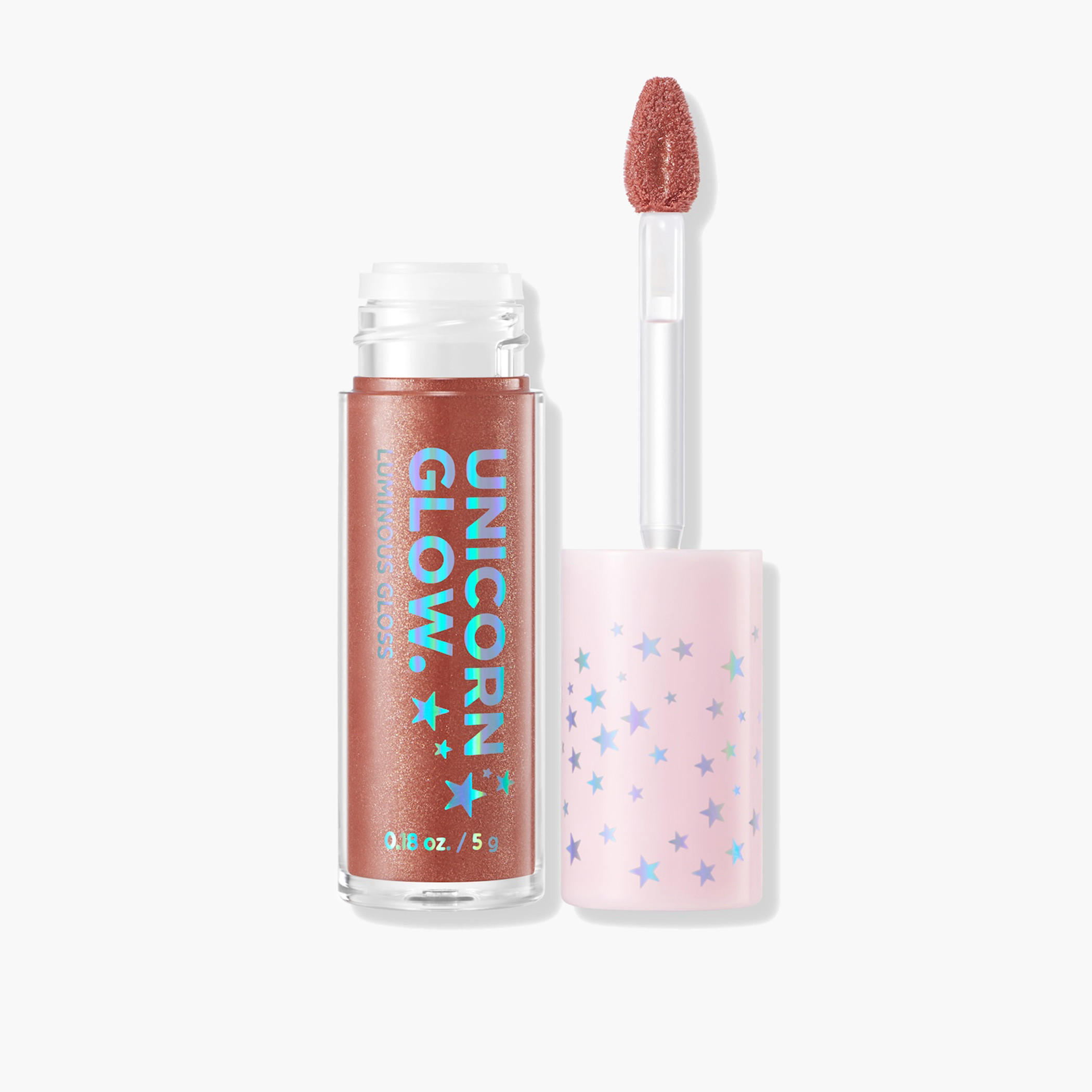 ملمع شفاه روز جولد لومينوس من يونيكورن جلو - 5 جم-beautyandpersonalcare-makeup-lips-lipglossesandbalms-image-1