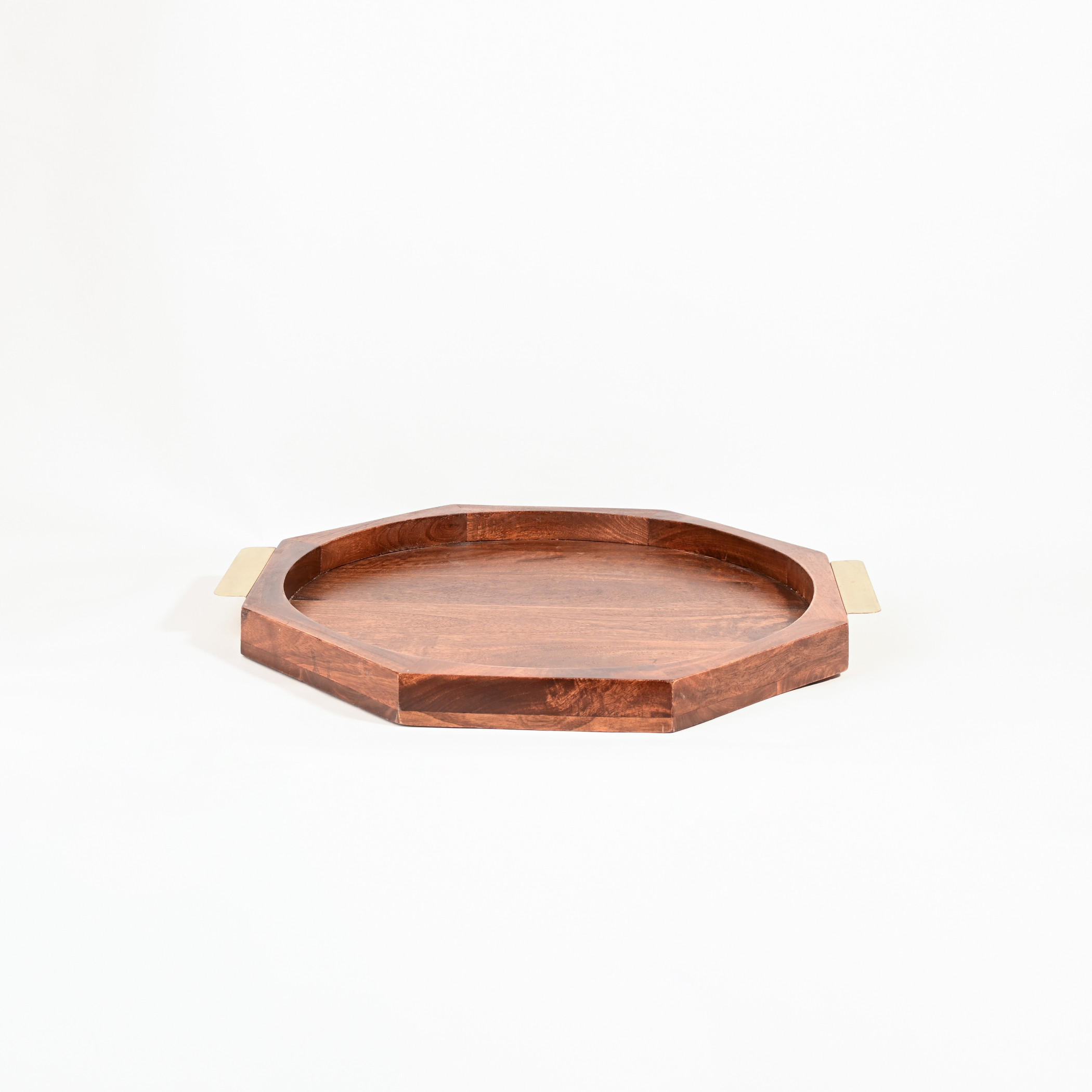 صينية تقديم خشبية مع مقبض من هوم كارفينج-household-dining-serveware-servingtrays-image-1