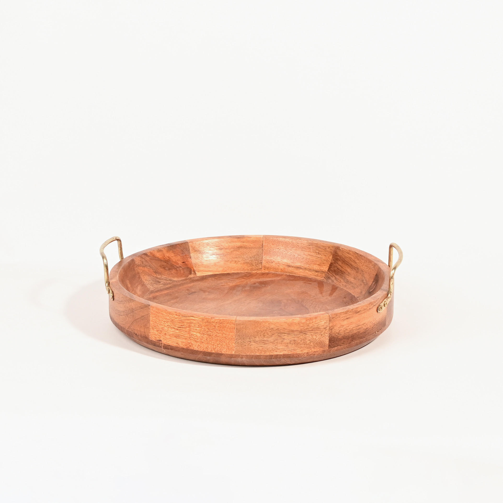 Home Carving Round Wooden Serving Tray-household-dining-serveware-servingtrays-image-1