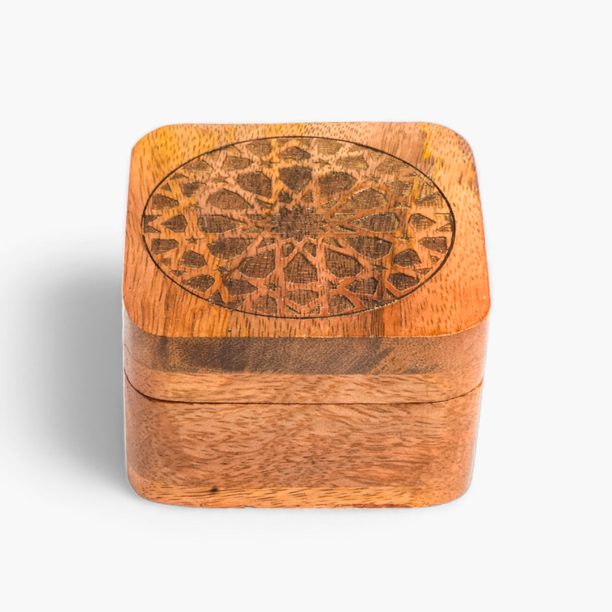 Home Carving Decorative Wooden Box-household-decor-boxesandtrays-image-1