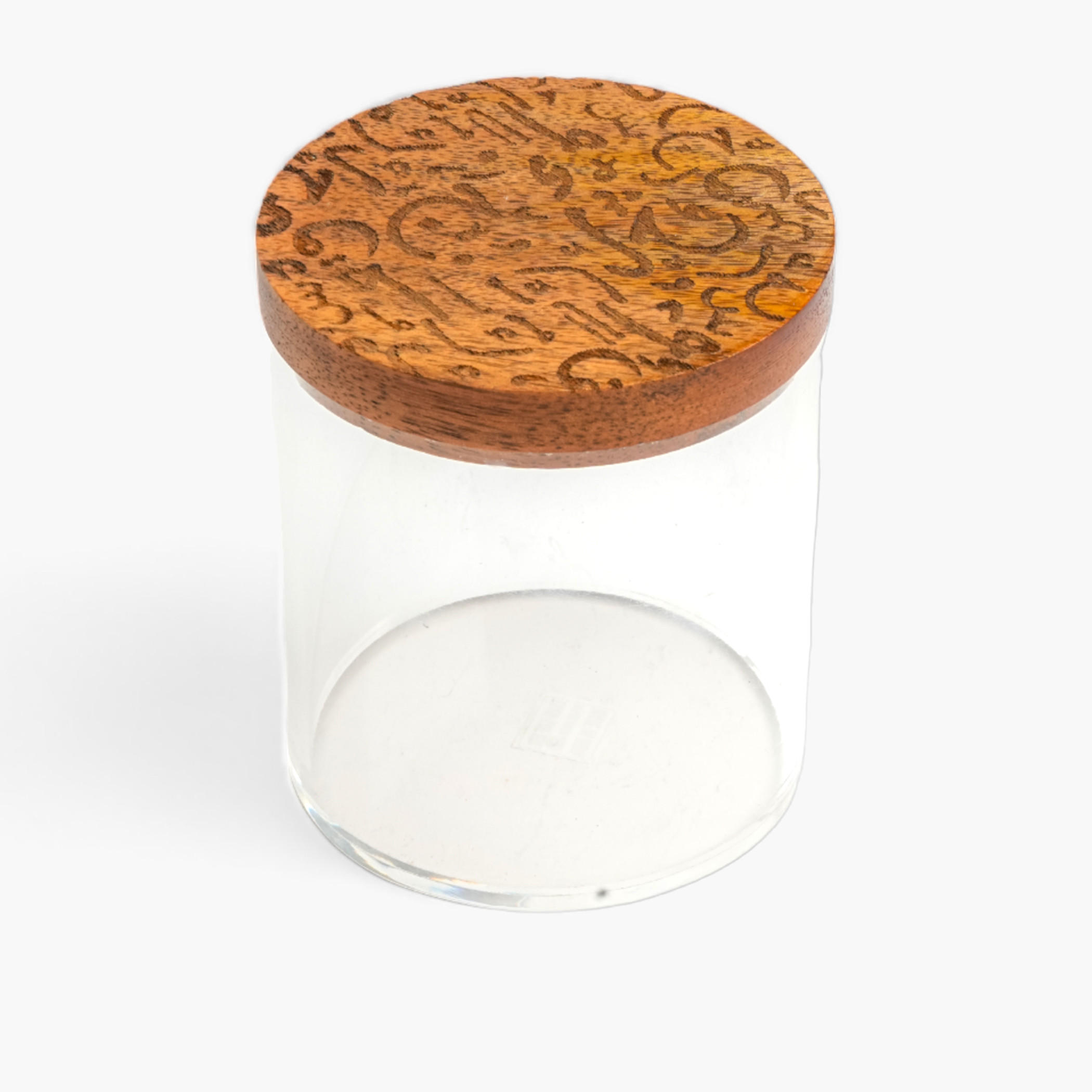 Arabic Calligraphy Embossed Decorative Jar-household-kitchen-foodstorage-containers-image-1
